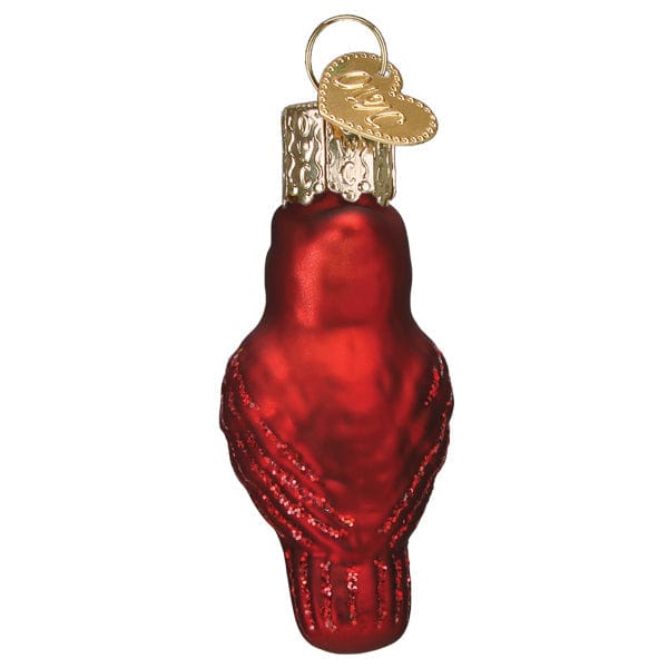 Mini Red Cardinal Ornament - My American Goods
