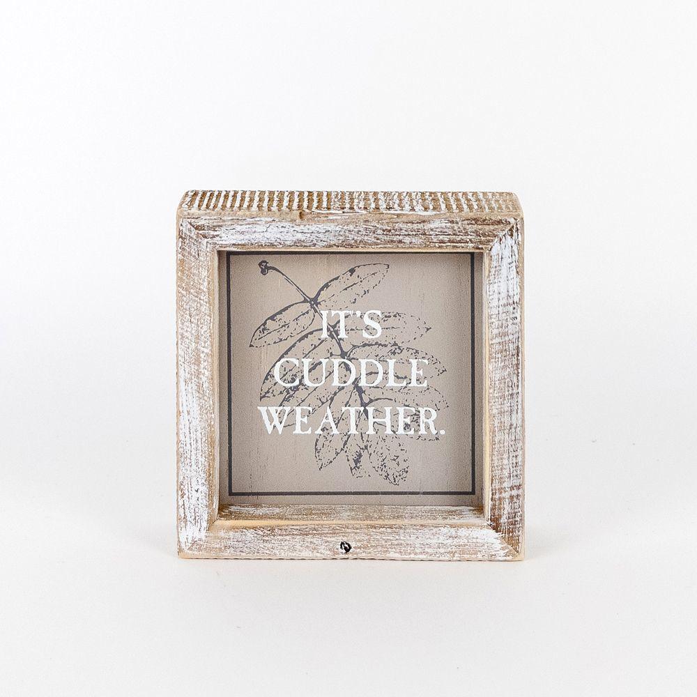 Gia Roma Halloween Sign Hey Boo + Cuddle | Double-Sided