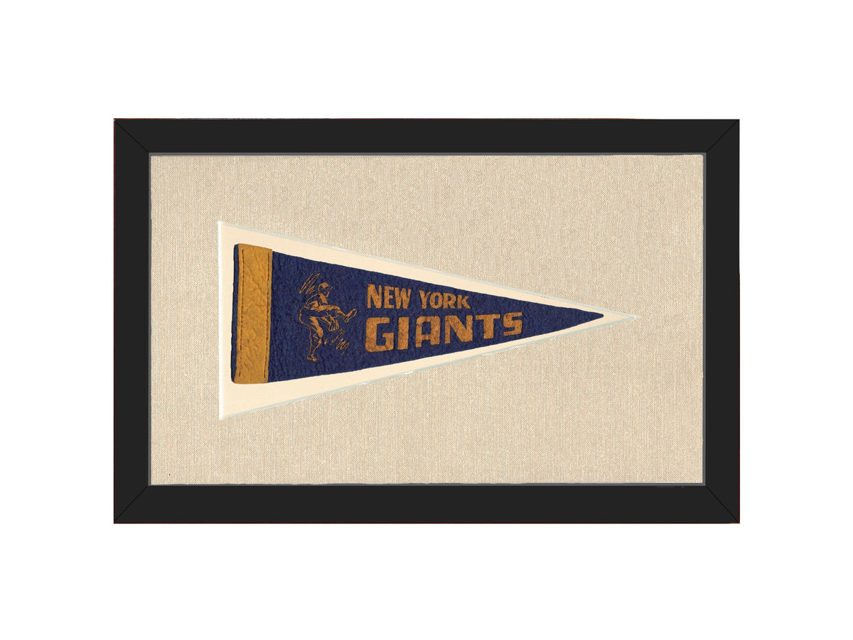 Vintage New York Giants Pennant