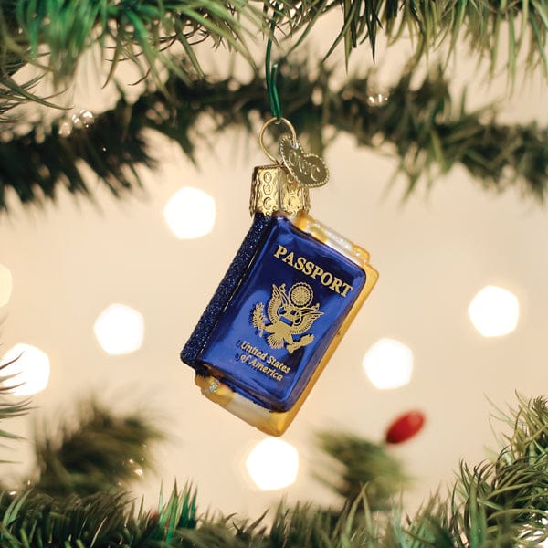 Mini Passport Ornament - My American Goods