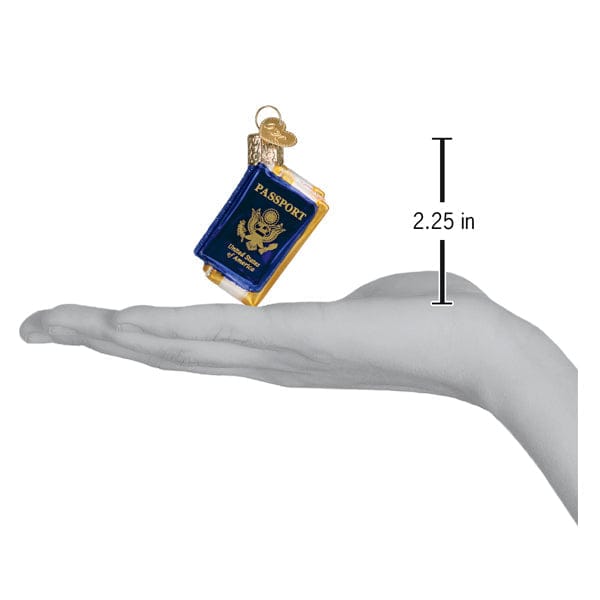 Mini Passport Ornament - My American Goods