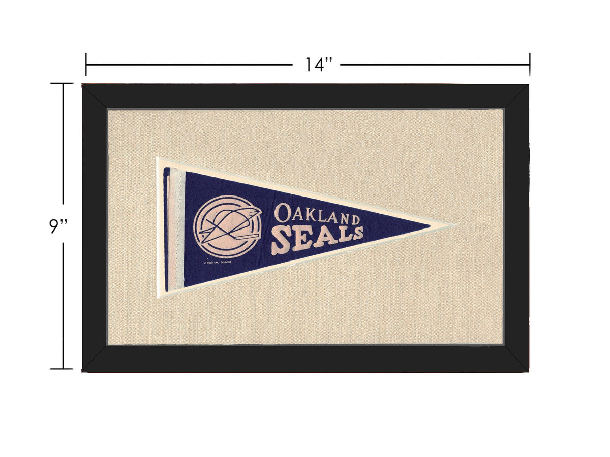 Americana Memories Vintage Pennants and Memorabilia Vintage Oakland Seals Pennant
