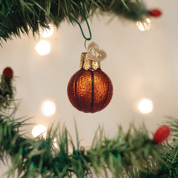 Old World Christmas 1.5 X 1 X 1 / 88514 Mini Basketball Ornament