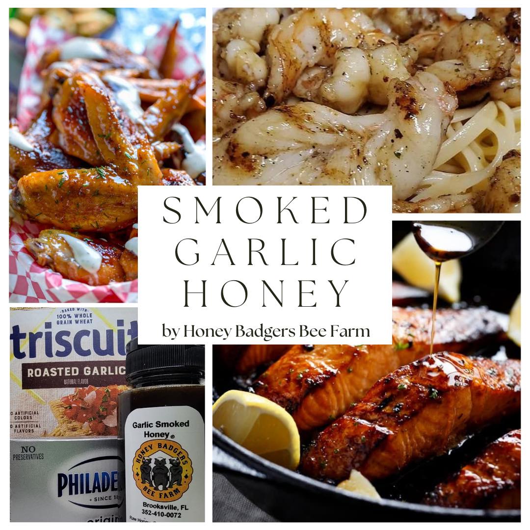 Smoked Garlic Honey - My American Goods