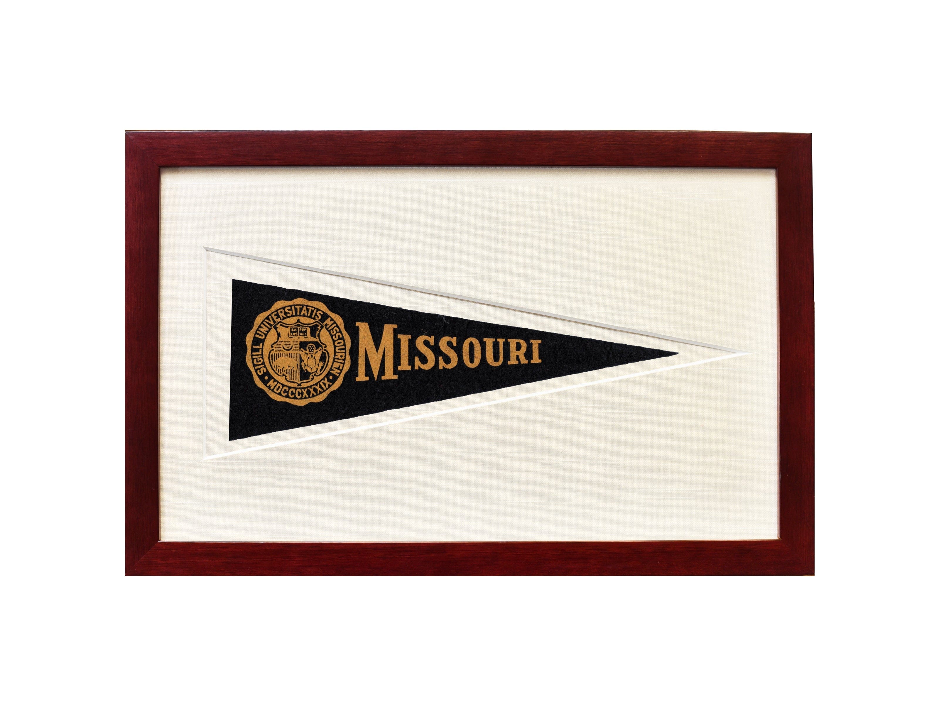 Vintage University of Missouri Hormel Pennant - My American Goods