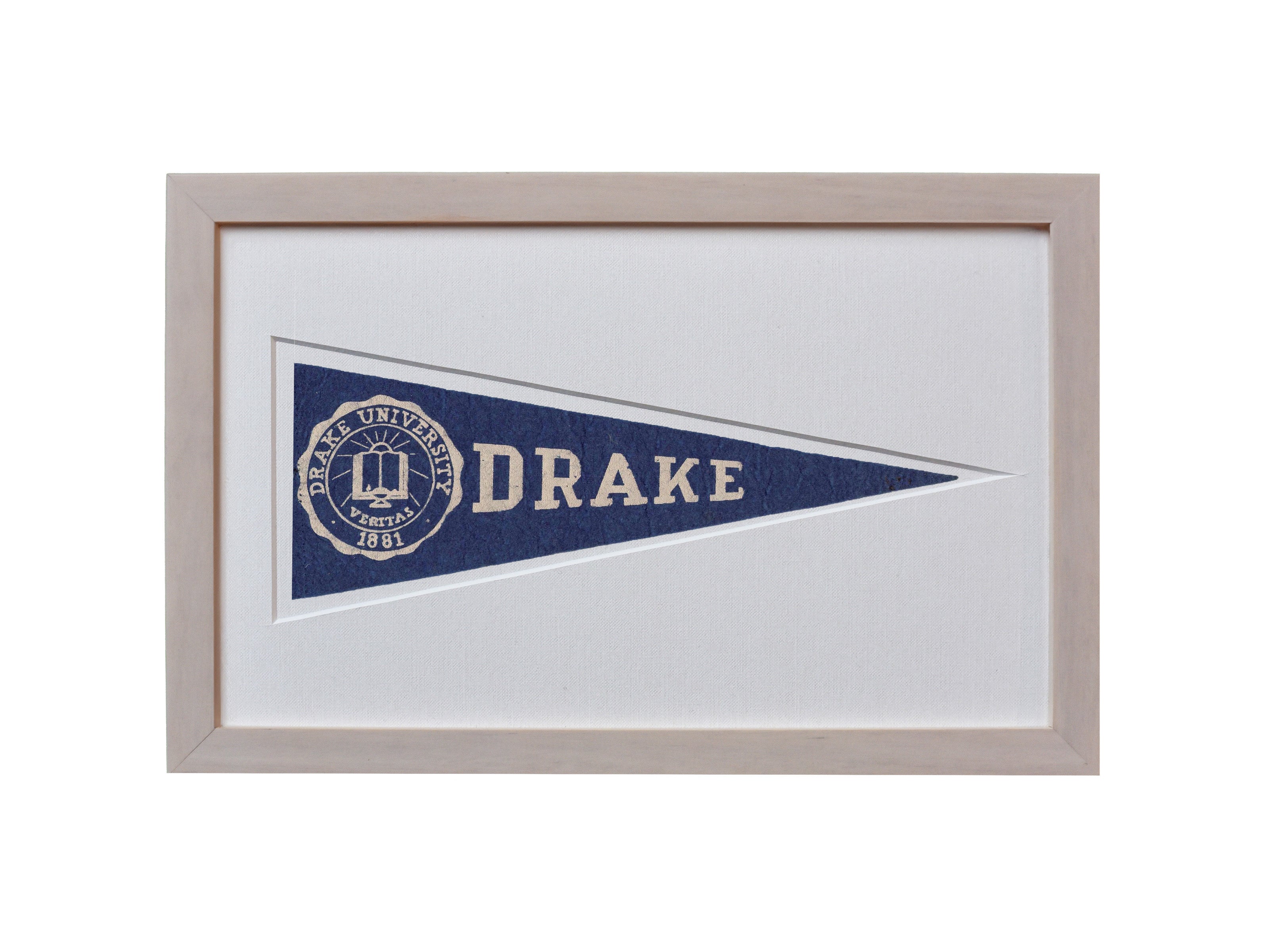 Vintage Drake University Hormel Pennant