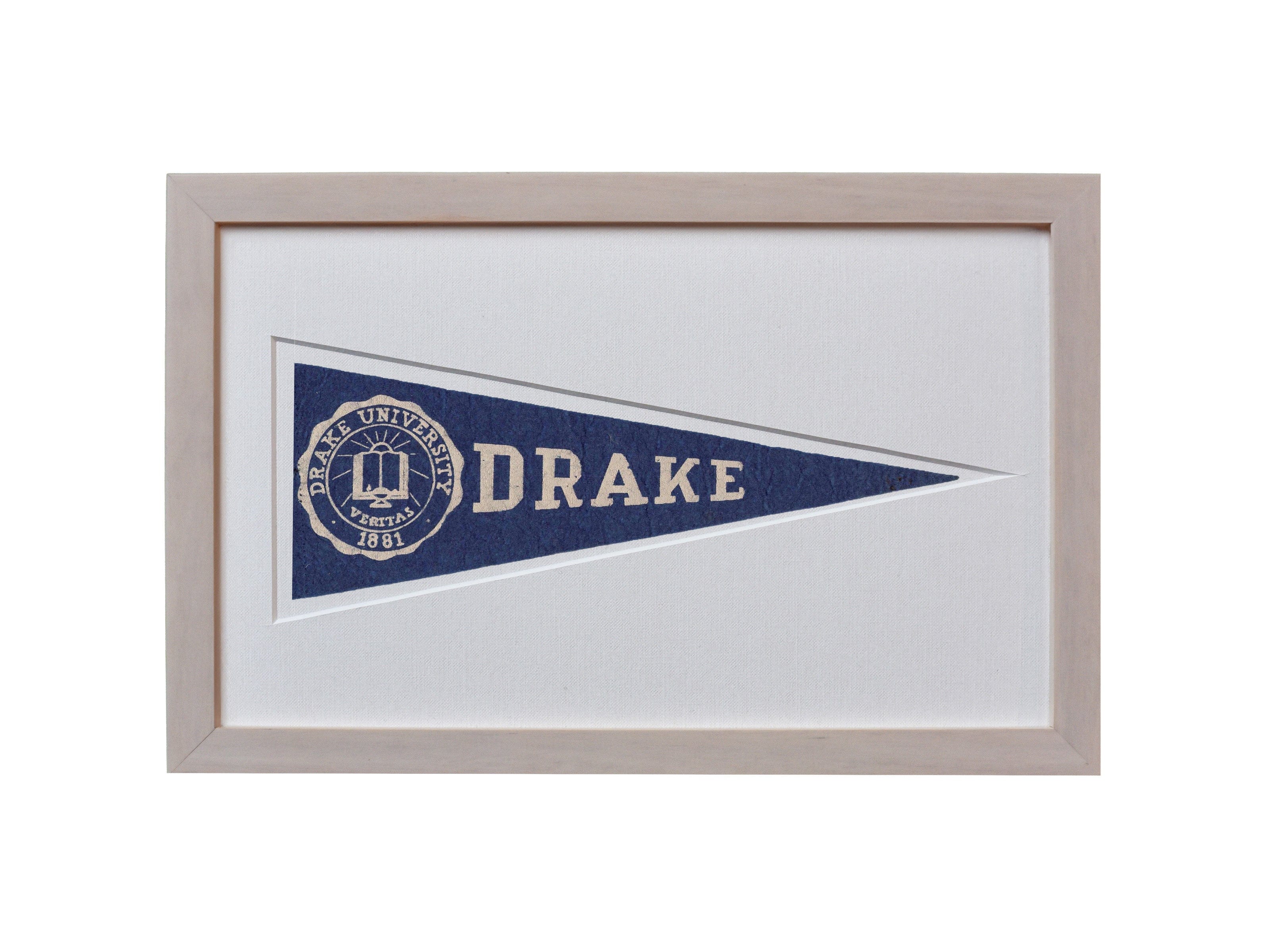 Vintage Drake University Hormel Pennant - My American Goods