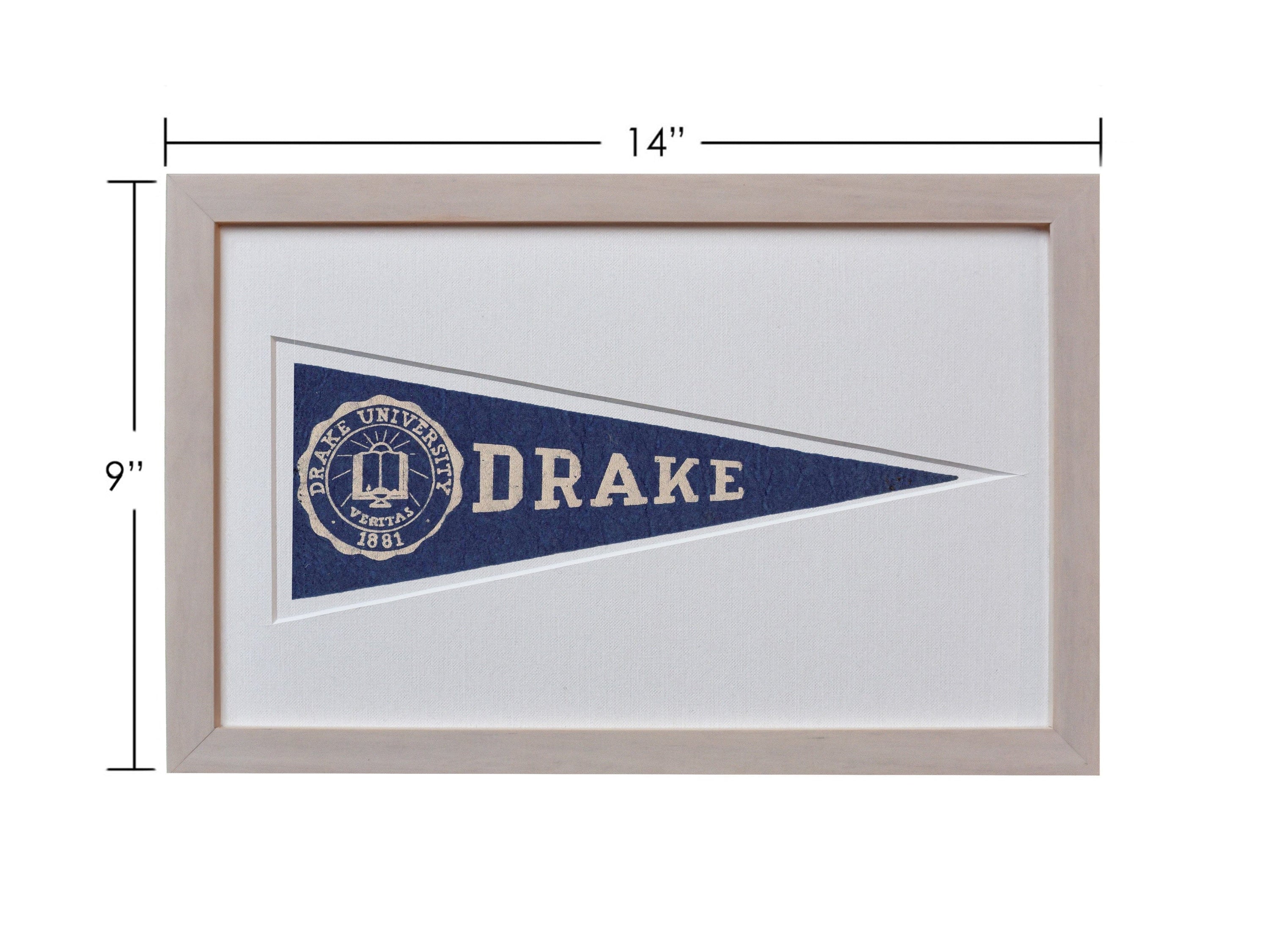 Americana Memories Vintage Drake University Hormel Pennant