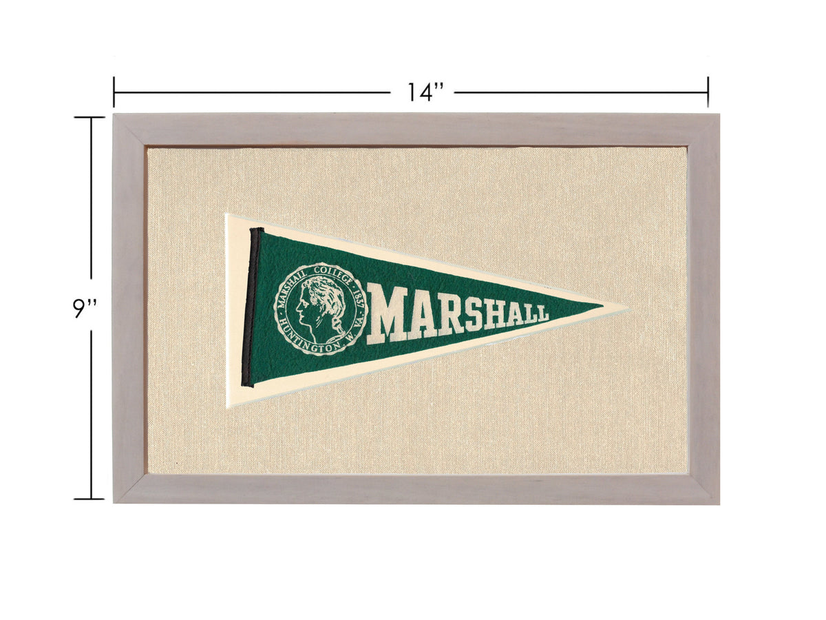 Vintage Marshall College Pennant