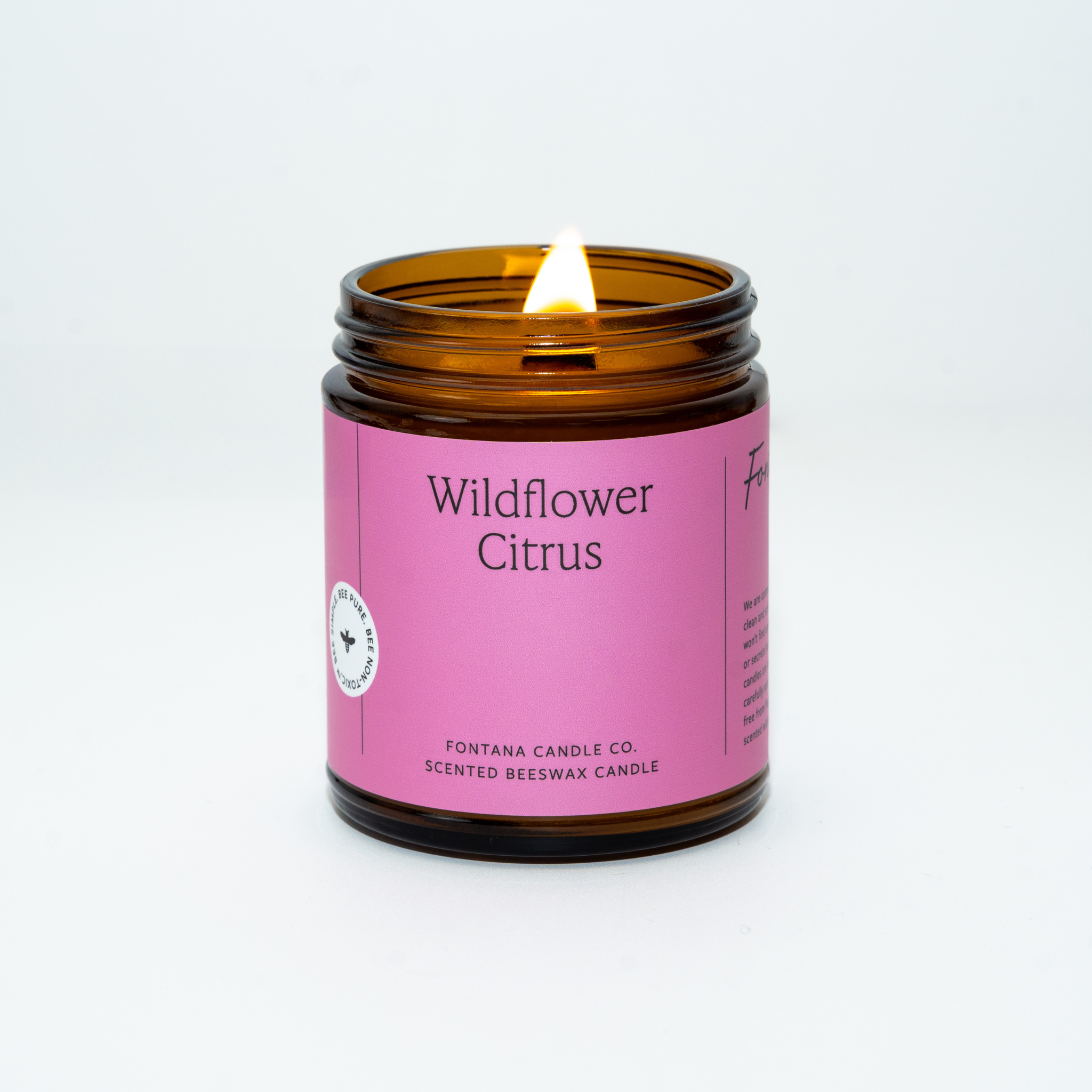 Wildflower Citrus Jar Candle - My American Goods