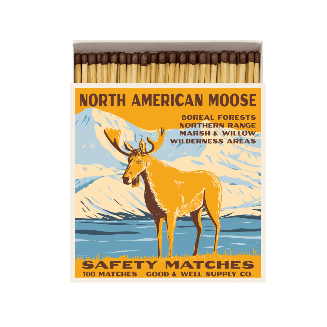 Good & Well Supply Co North American Moose Cabin Matches