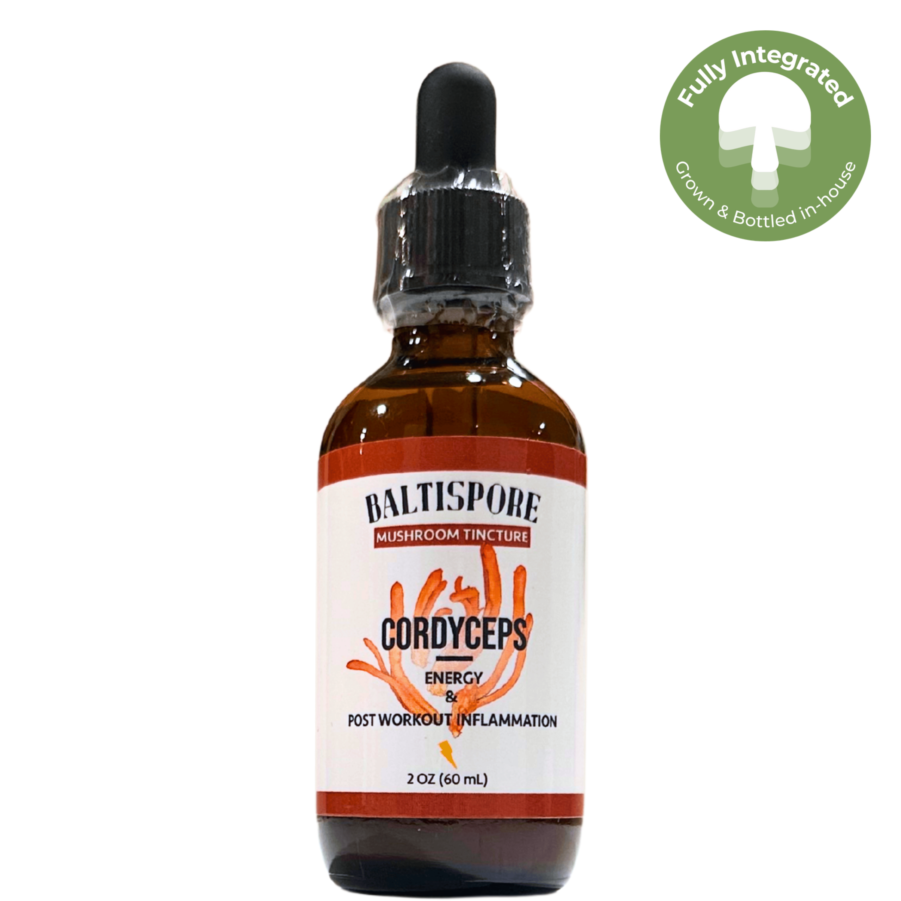 Cordyceps Mushroom Tincture - My American Goods