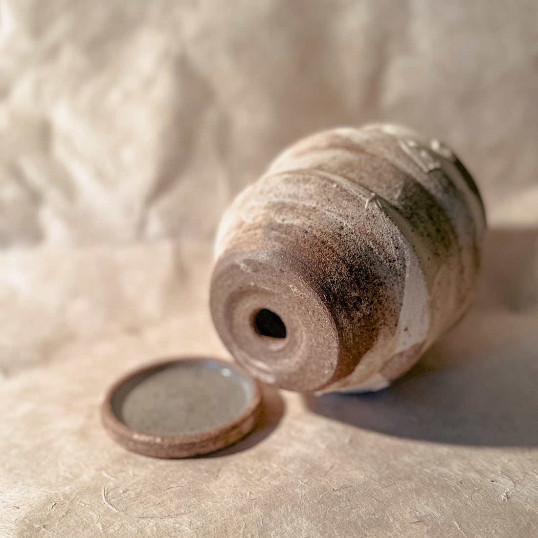 8" Honeycomb Planter with Saucer - My American Goods