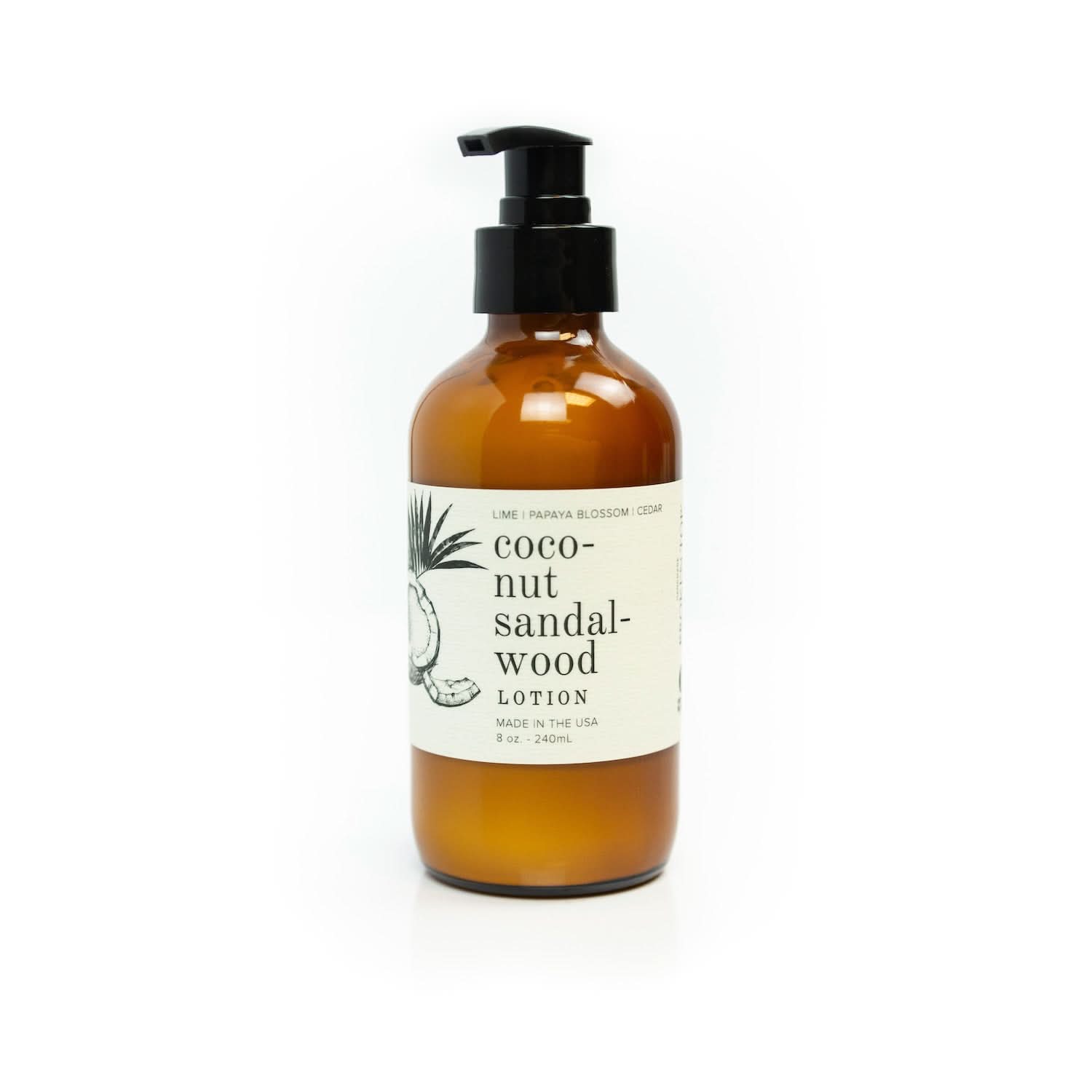 Coconut Sandalwood Body Lotion - My American Goods