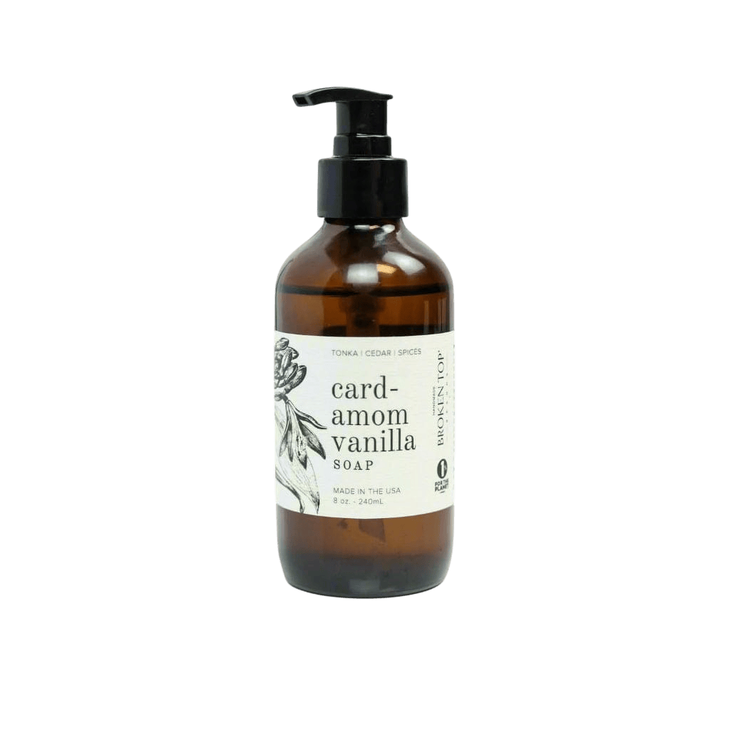 Broken Top Brands Liquid Soap 8 oz Cardamom Vanilla Liquid Soap