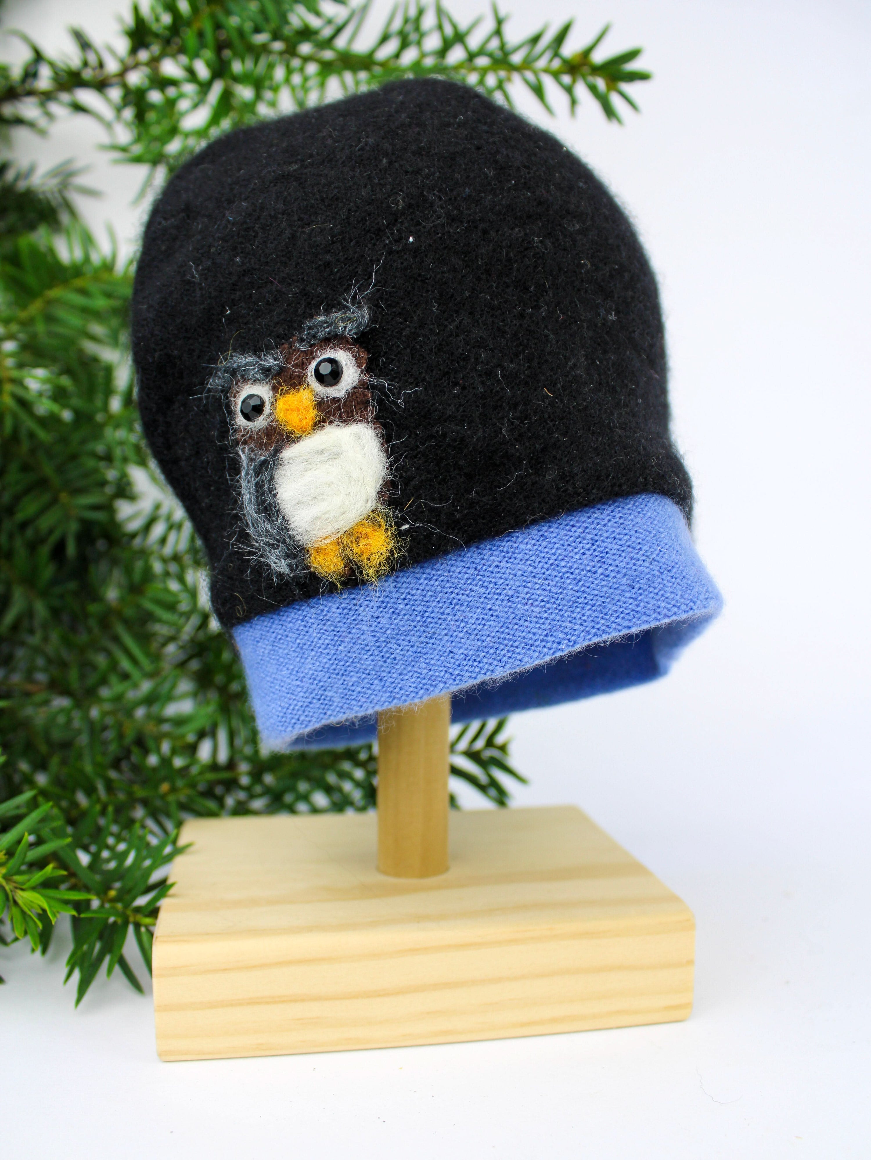 Ash & Rose hat Owl Cashmere Hat - Toddler