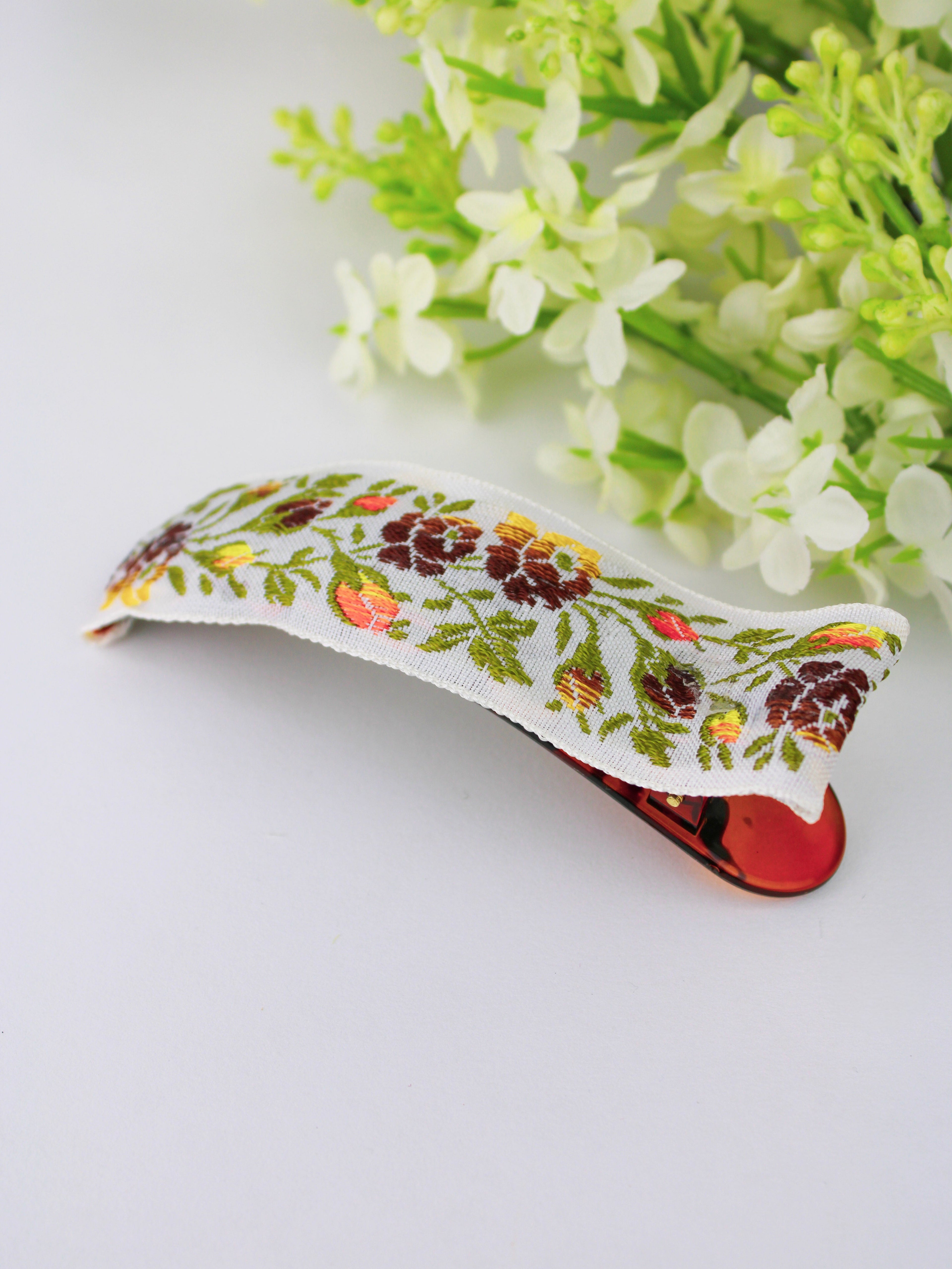 Climbing Roses Hair Clip - My American Goods