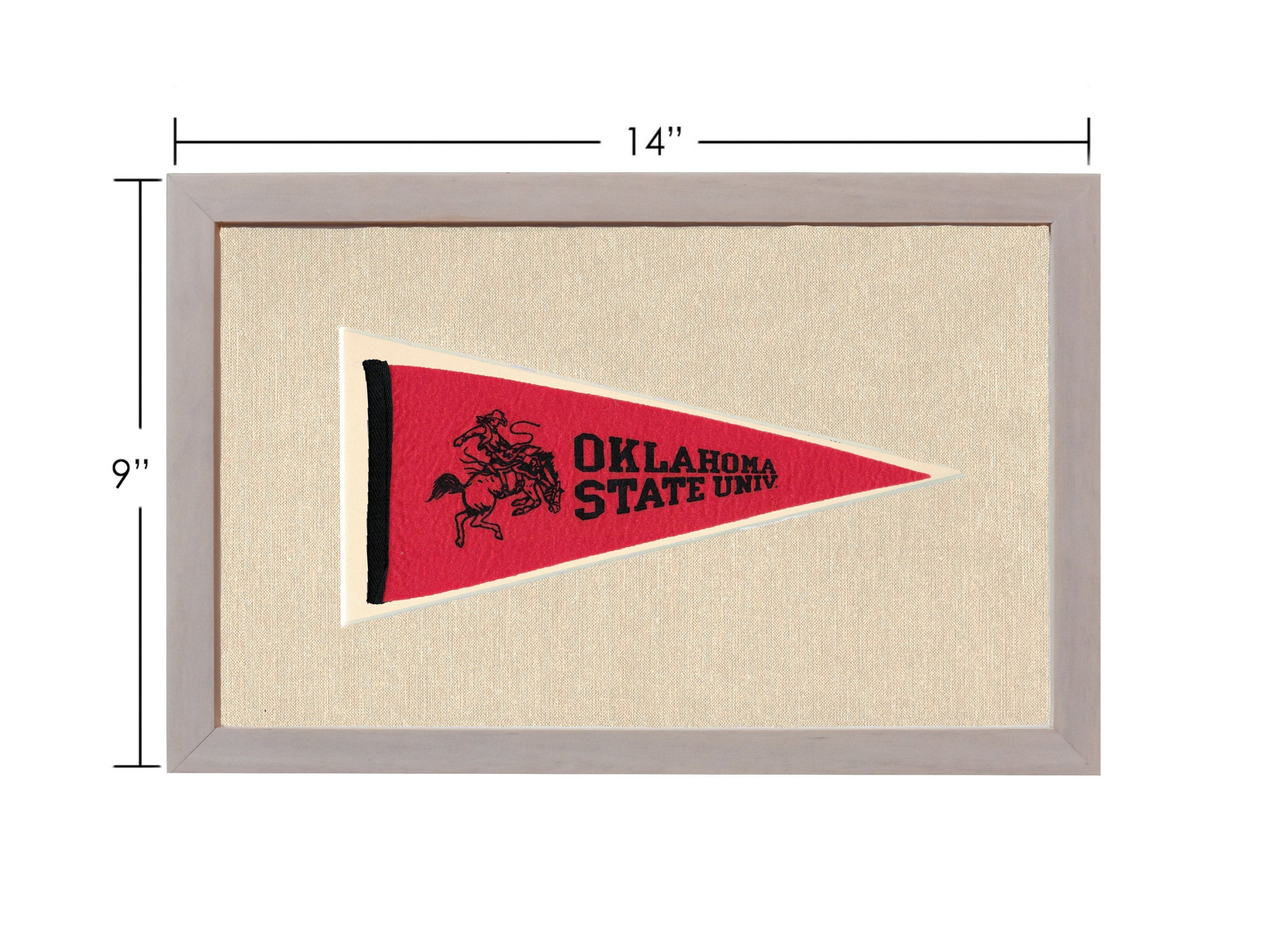 Vintage Oklahoma State University Pennant