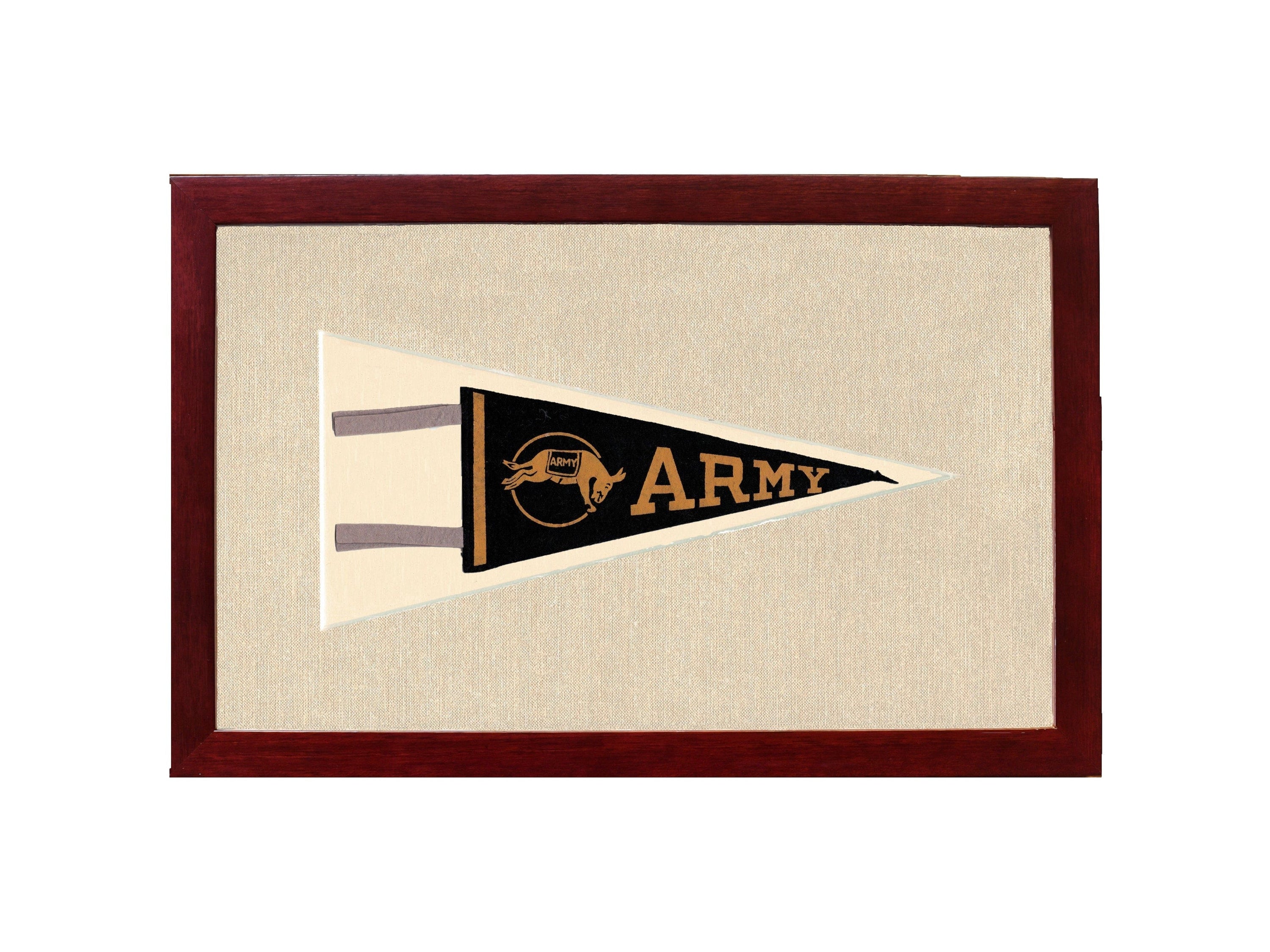Americana Memories Vintage Pennants and Memorabilia Vintage Army Pennant