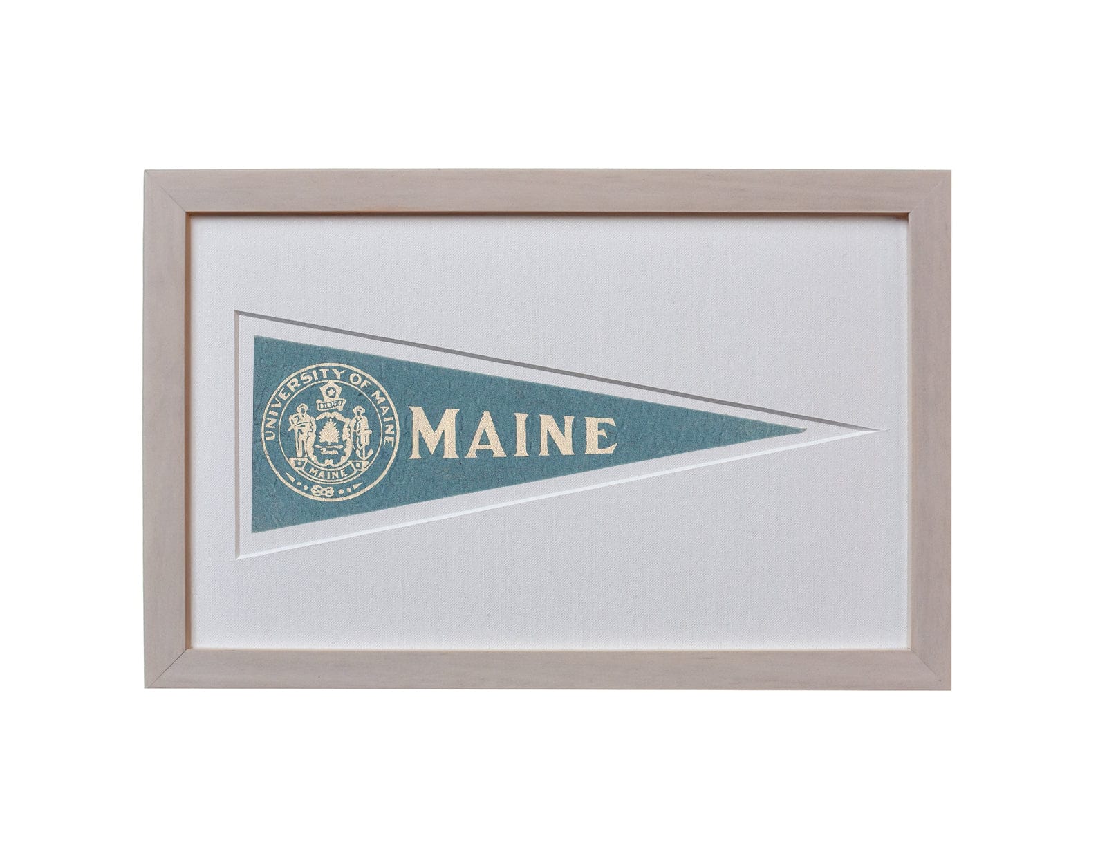Americana Memories Vintage Maine University Hormel Pennant