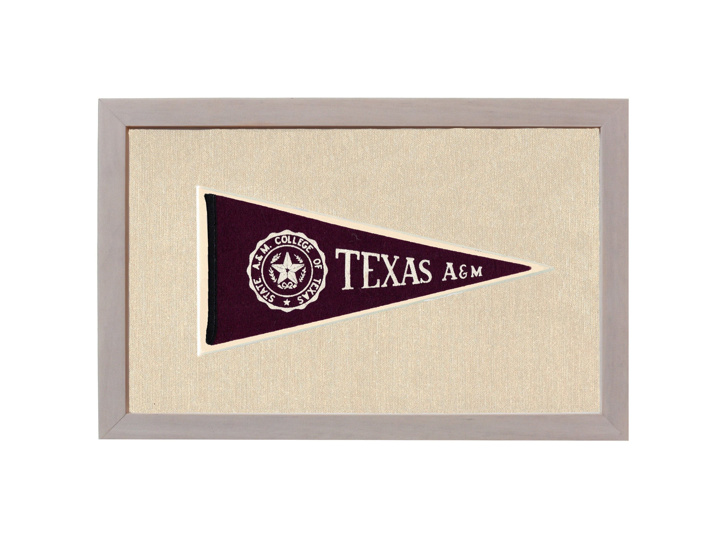 Americana Memories Vintage Pennants and Memorabilia Vintage Texas A&M Pennant