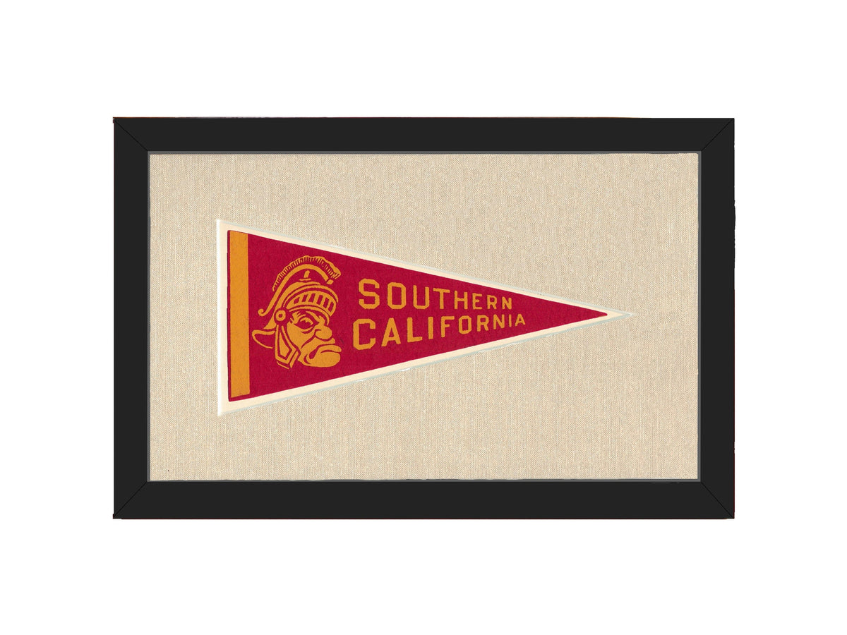 Americana Memories Vintage Pennants and Memorabilia Vintage University of Southern California Pennant