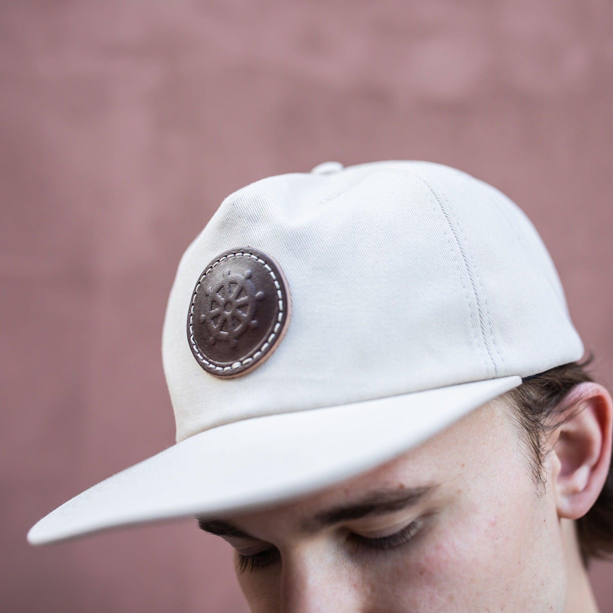 The Local Branch Curbstone Camp Hat Tan - Ships Wheel - USA Made