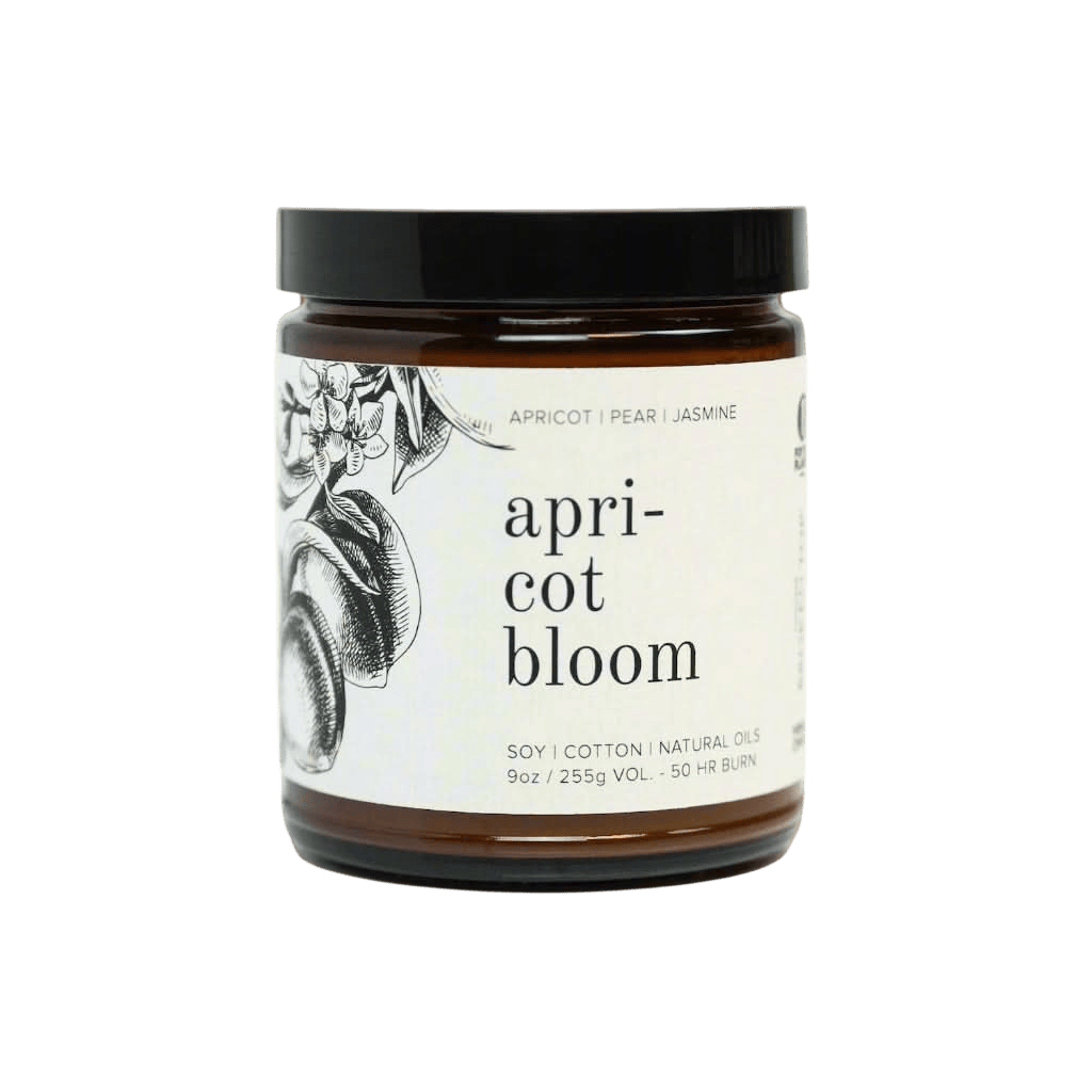 Apricot Bloom Soy Candle - My American Goods