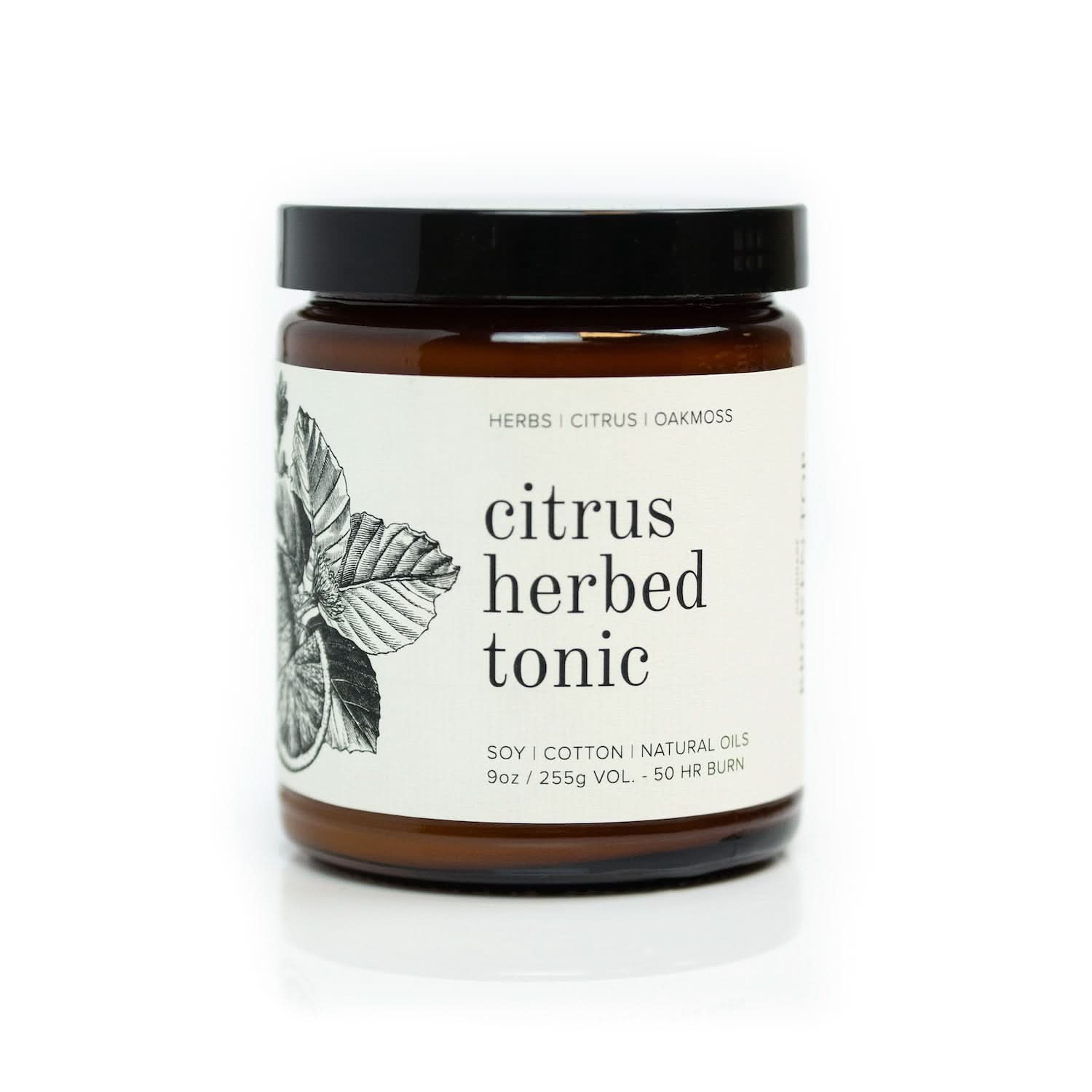 Citrus Herbed Tonic Soy Candle - My American Goods