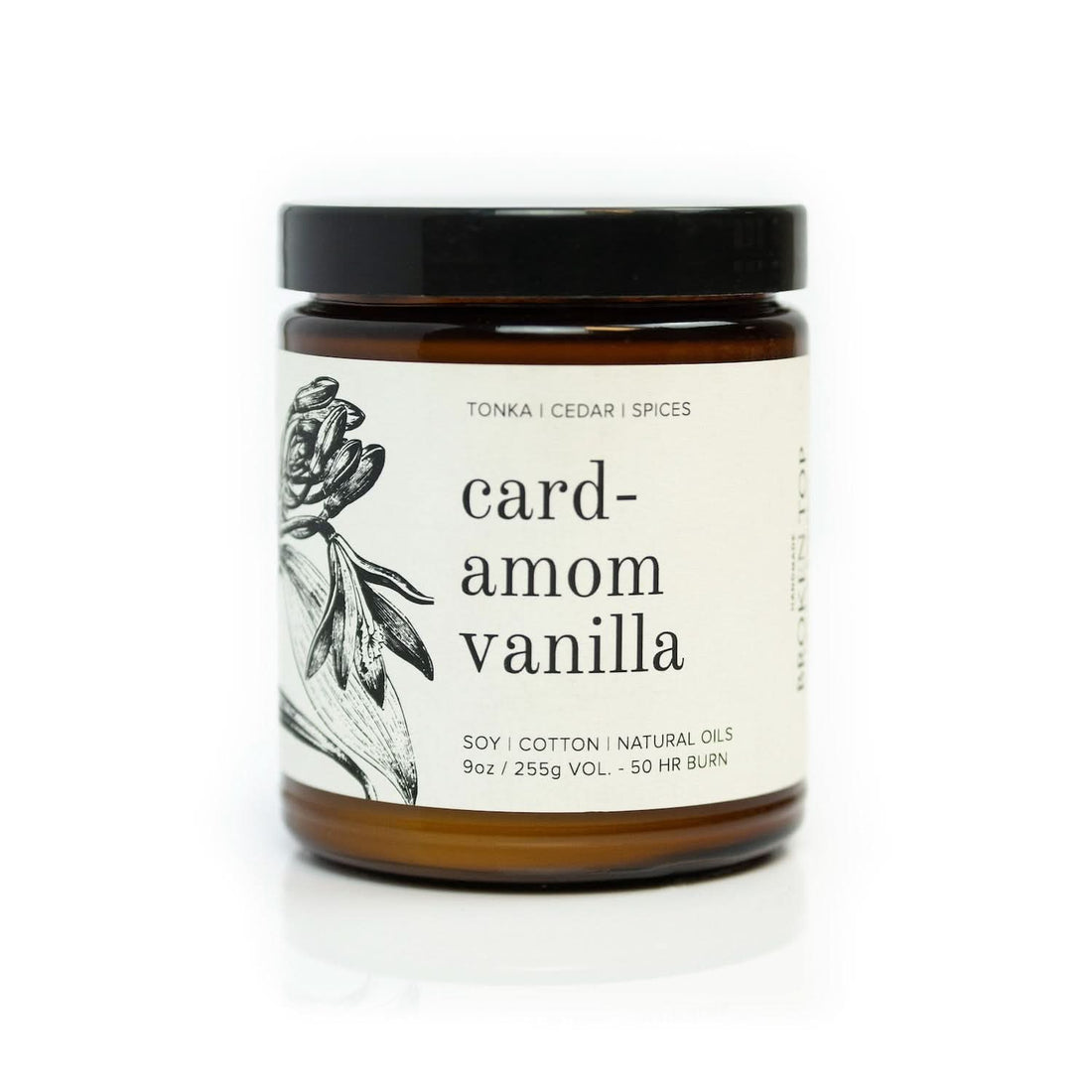Cardamom Vanilla Soy Candle - My American Goods