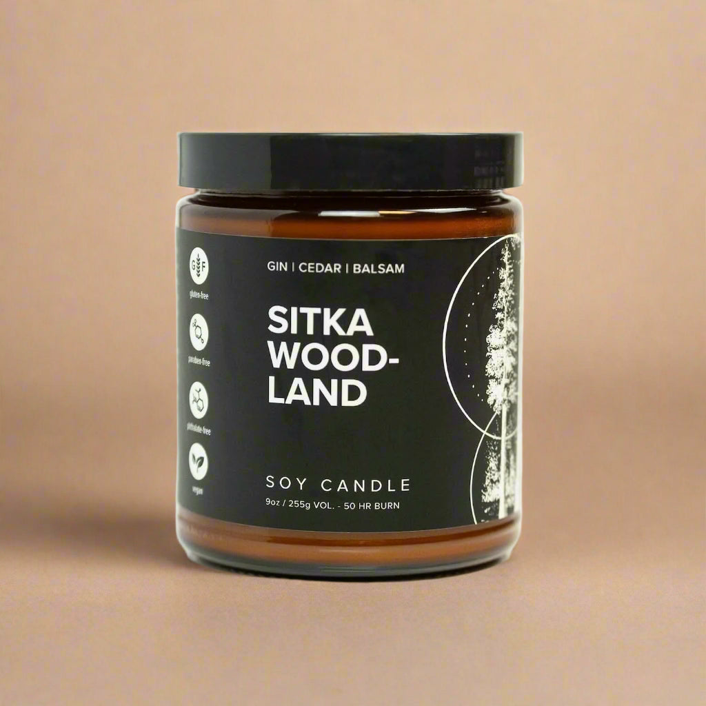 Sitka Woodland Soy Candle - My American Goods