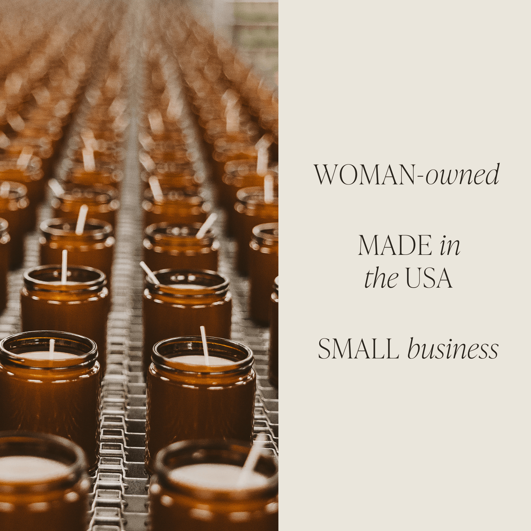 Cozy Season Soy Candle - Amber Jar - 9 oz - My American Goods