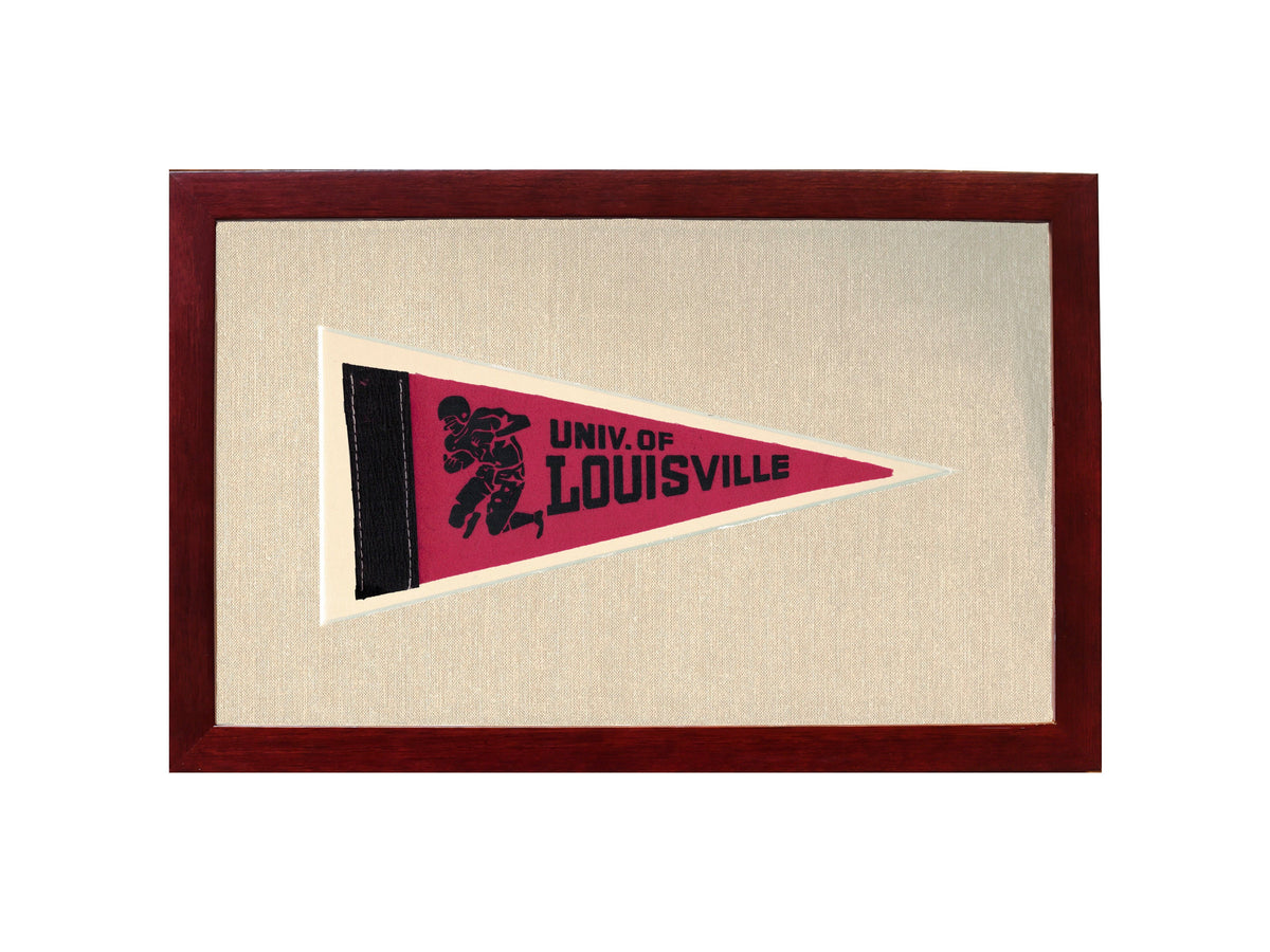 Vintage University of Louisville Pennant
