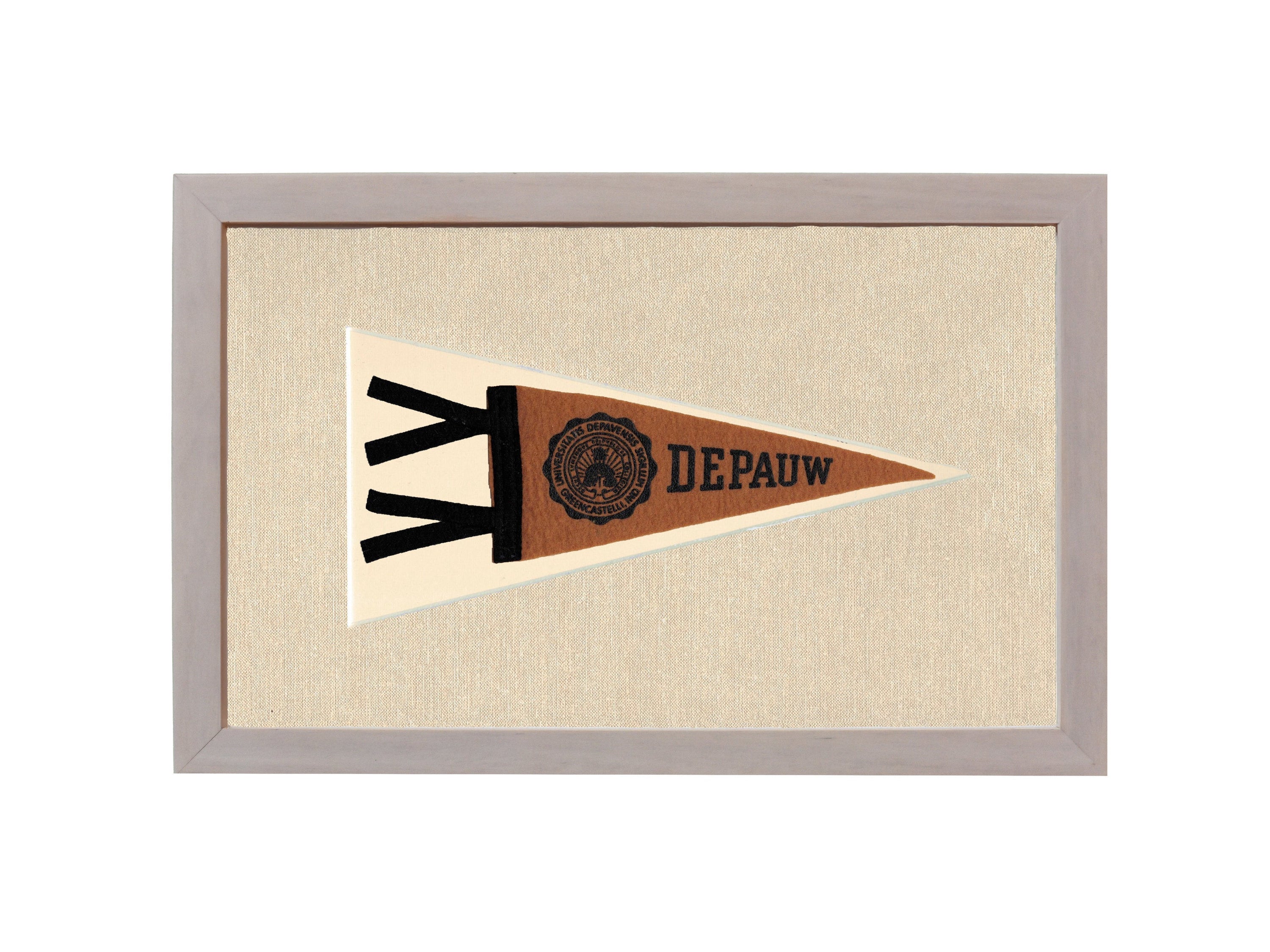 Vintage Depauw University Pennant