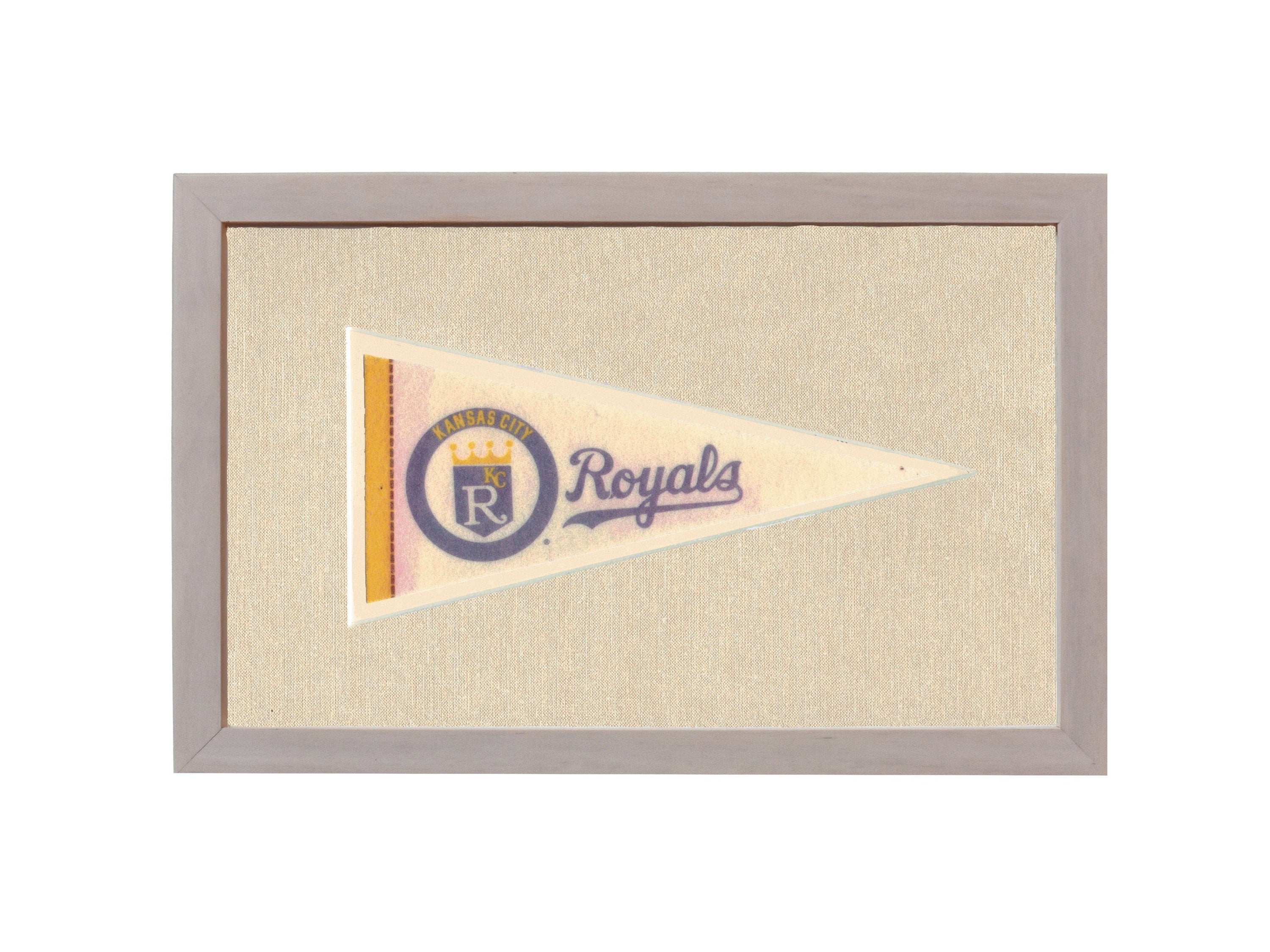 Americana Memories Vintage Pennants and Memorabilia Vintage Kansas City Royals Pennant