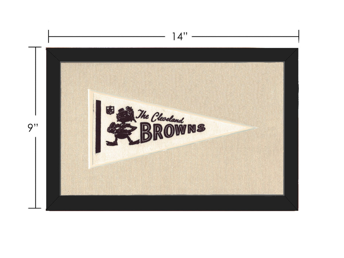 Americana Memories Vintage Pennants and Memorabilia Vintage Cleveland Browns Pennant