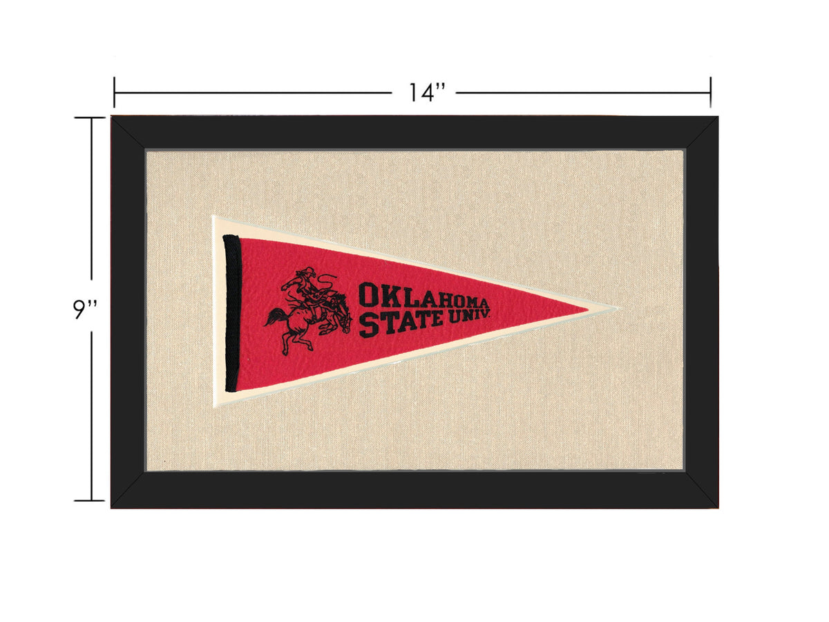 Vintage Oklahoma State University Pennant