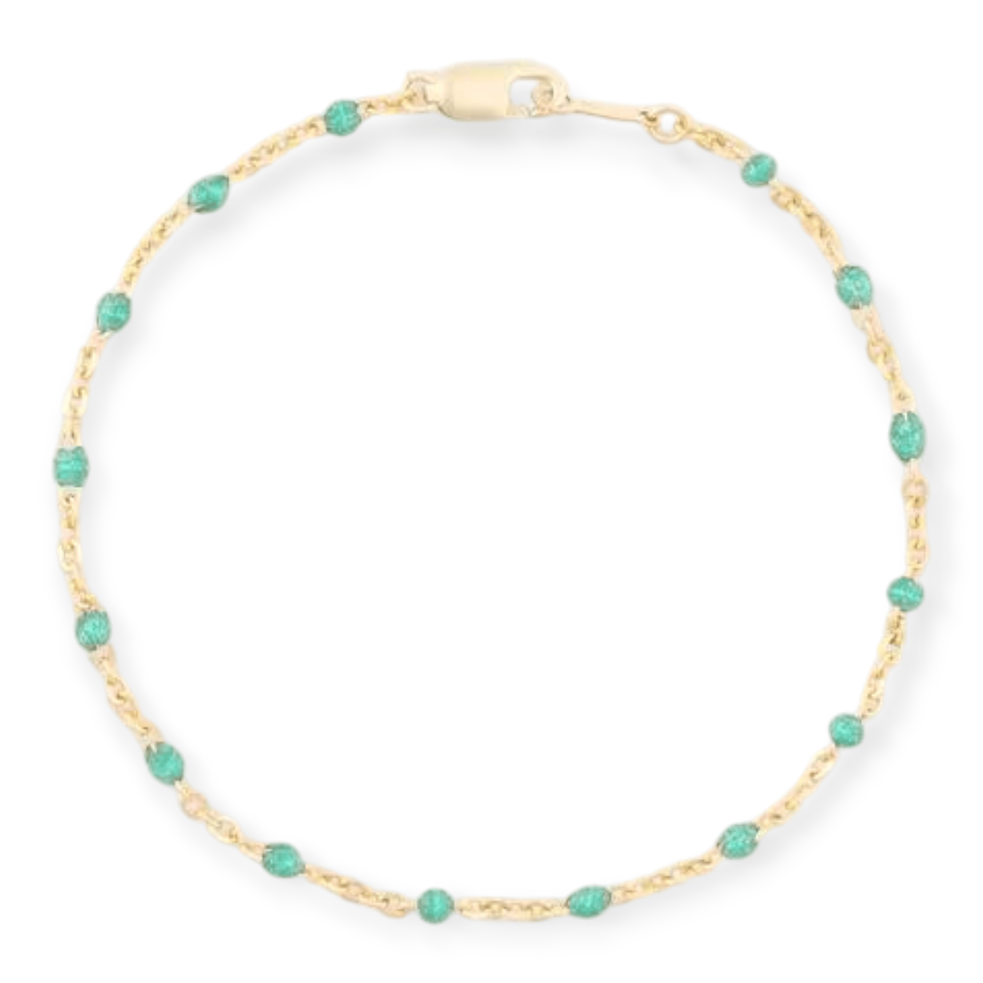 Cuffed by Nano LLC Turquoise Daisy Bracelet