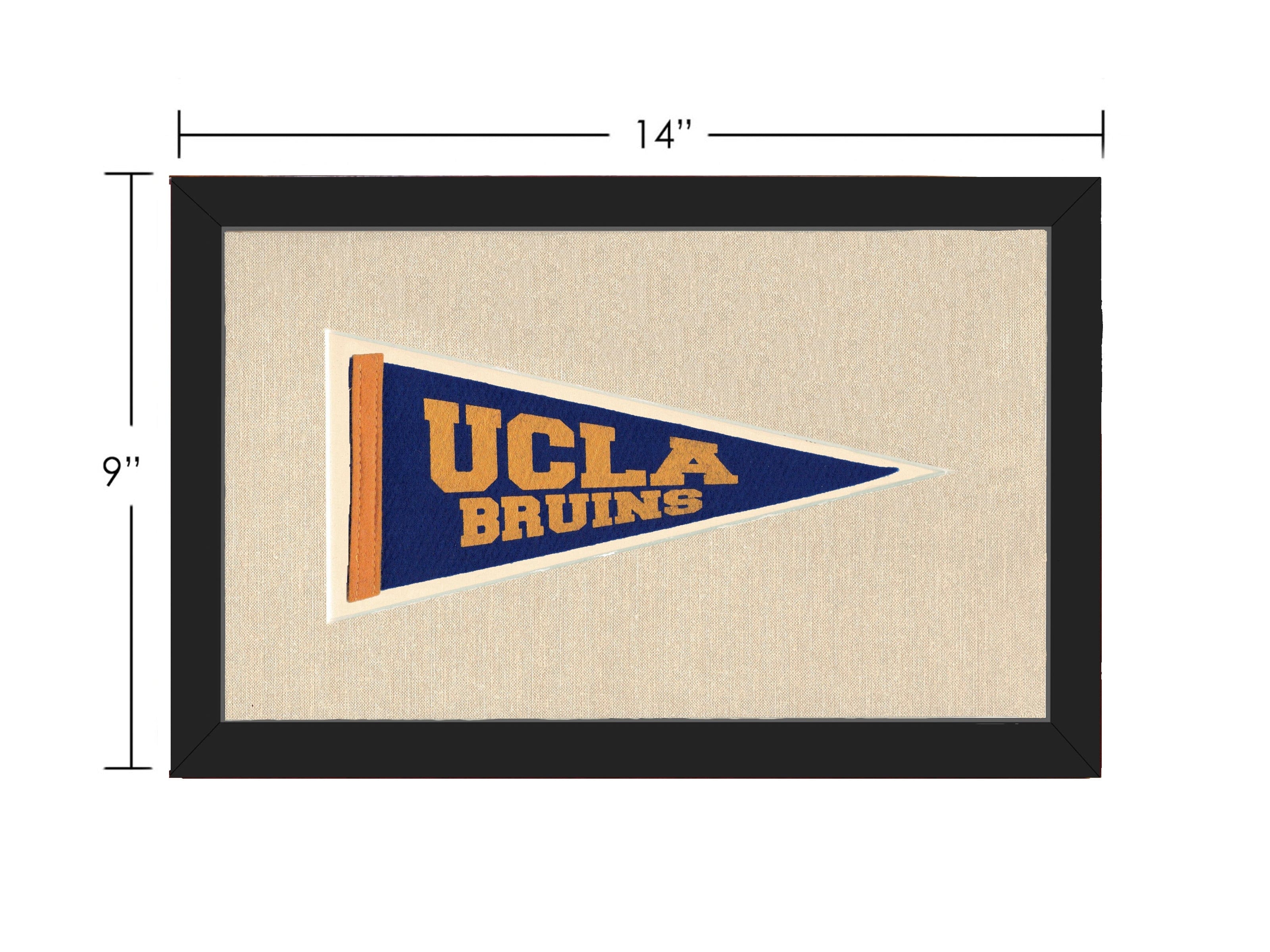Americana Memories Vintage Pennants and Memorabilia Vintage UCLA Pennant