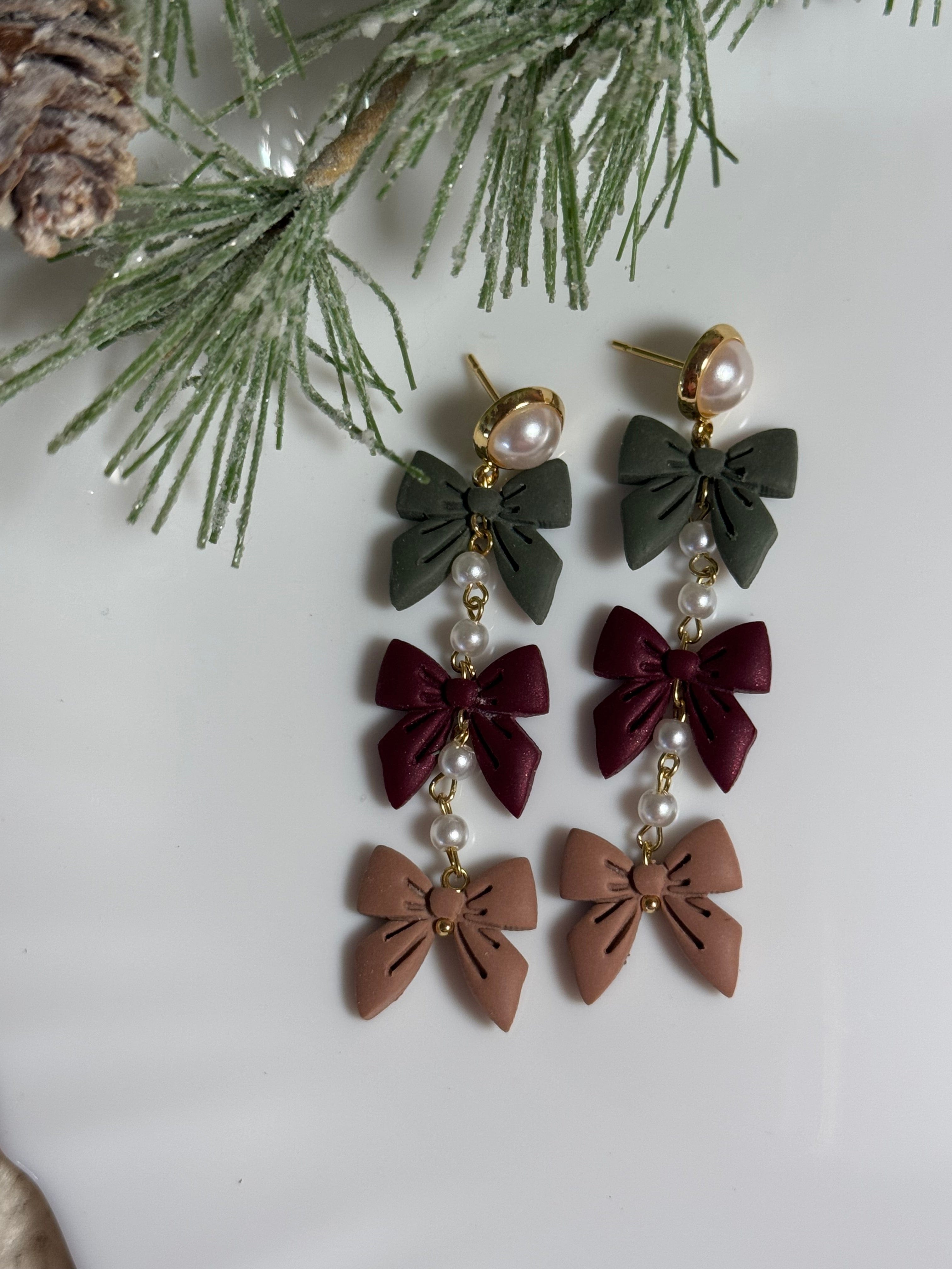 Mistletoe Bow Stack