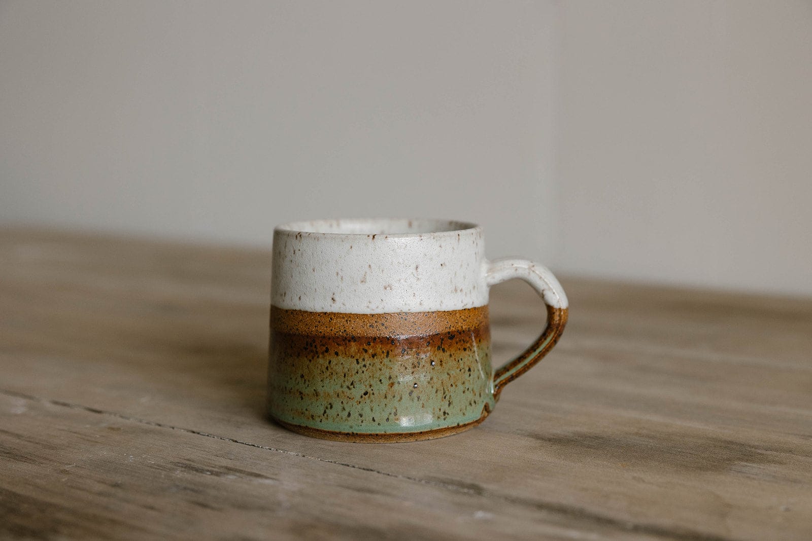 KJ Pottery Mug Desert Green The Mug