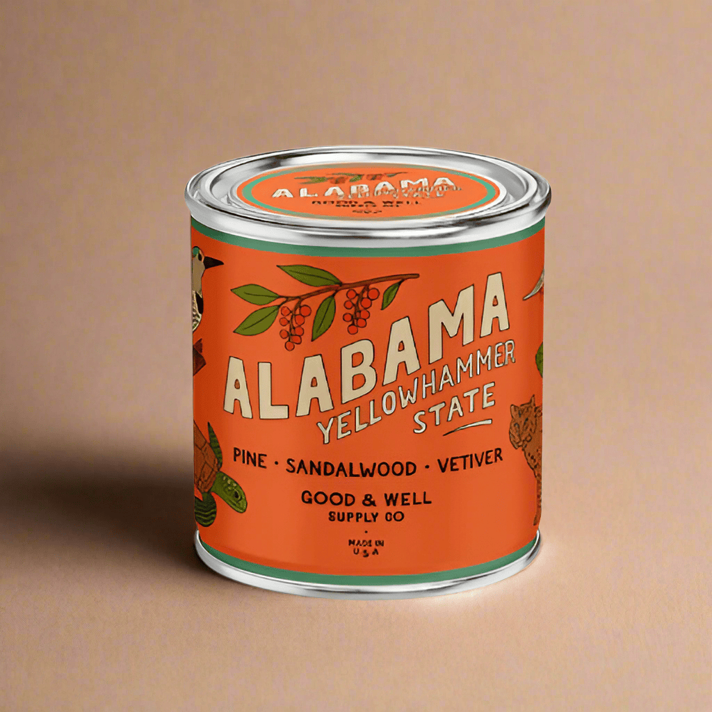 Alabama State Candle - My American Goods