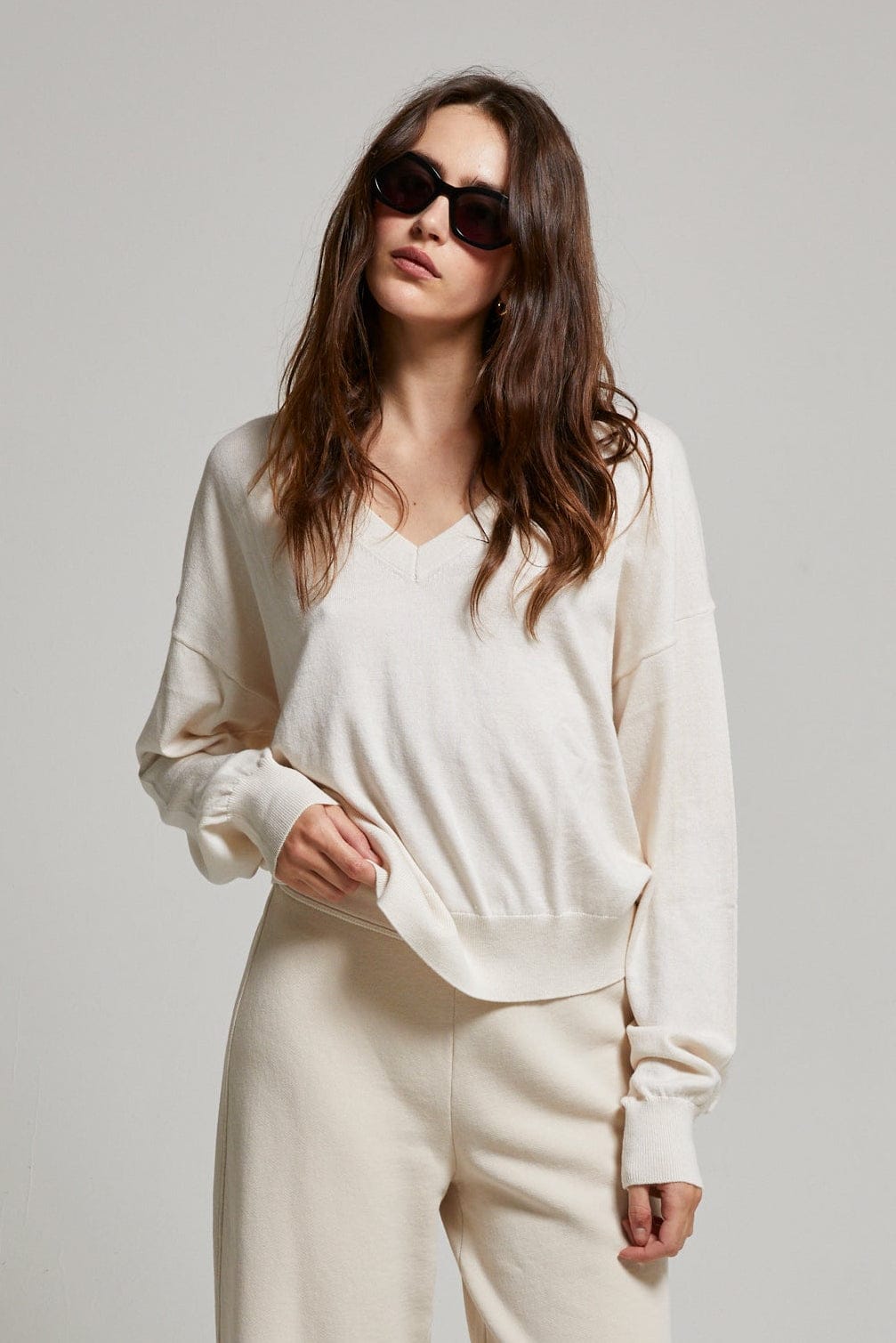 Alice Cotton Cashmere Sweater - My American Goods