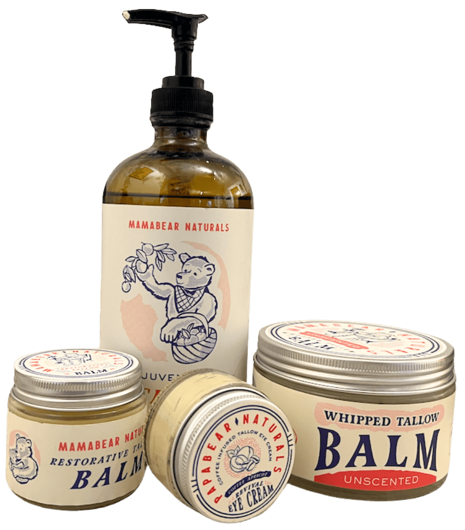 Papabear Tallow AM/PM Bundle - My American Goods