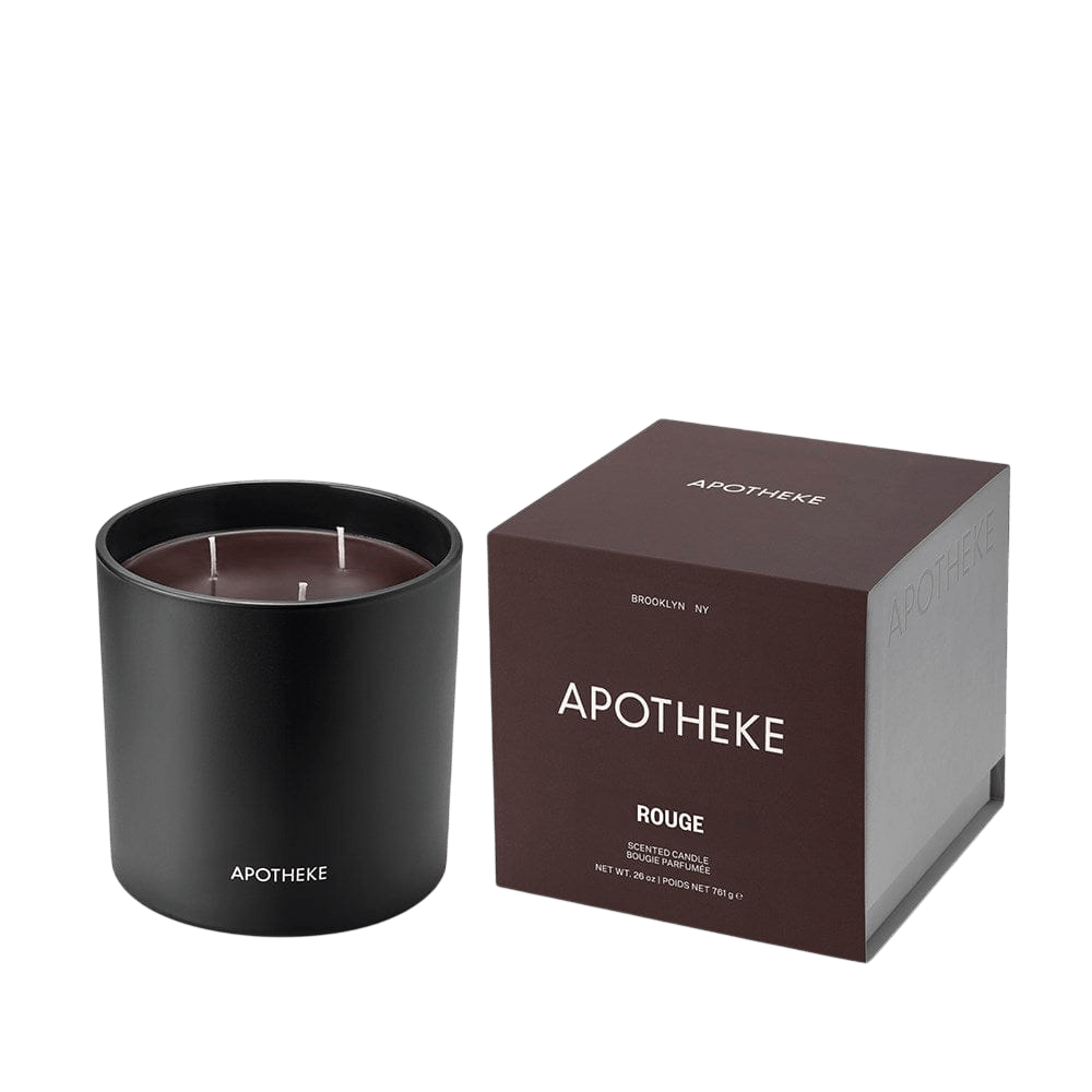 APOTHEKE 3-Wick Candles Charcoal Rouge 3-Wick Candle