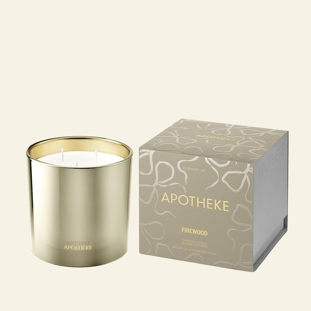 Firewood 3-Wick Candle