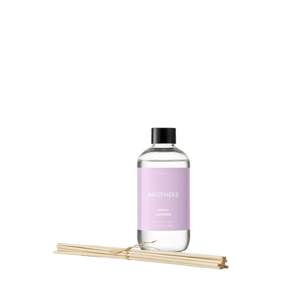APOTHEKE Reed Diffuser Refills Hinoki Lavender Reed Diffuser Refill