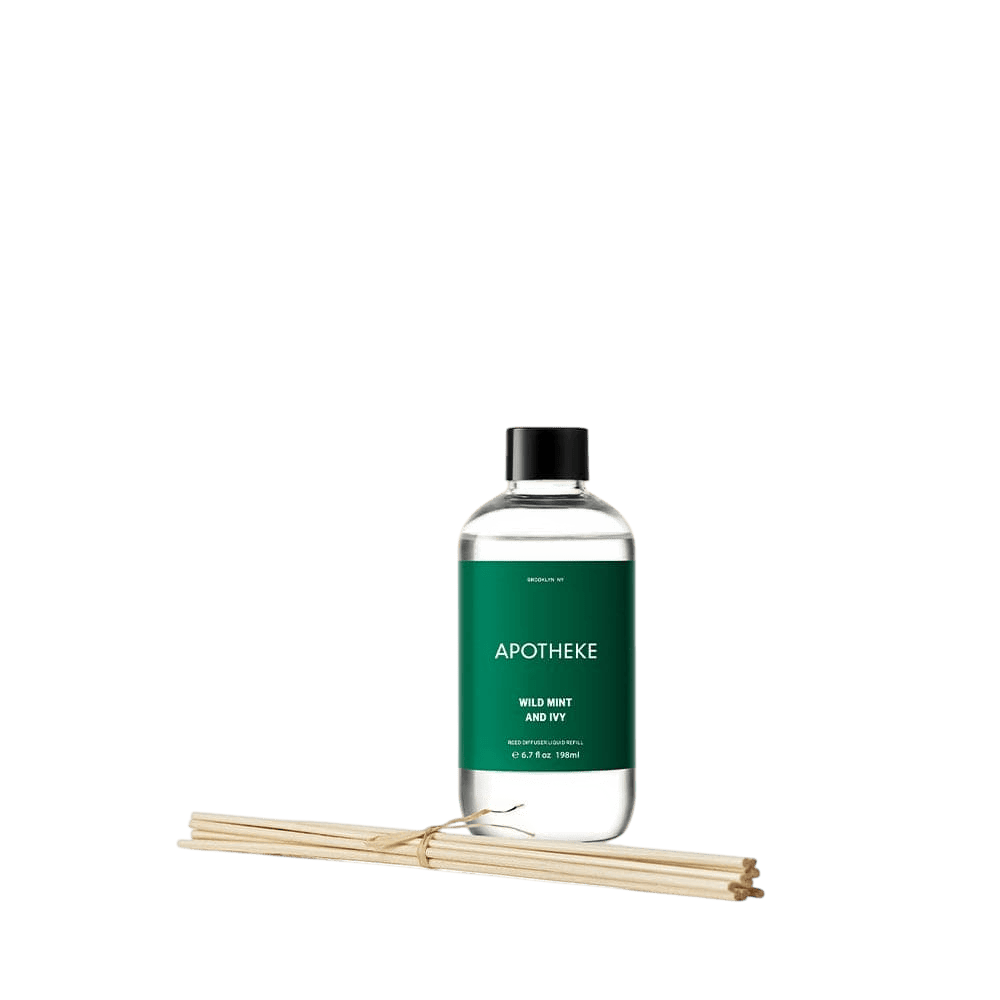 APOTHEKE Reed Diffuser Refills Wild Mint and Ivy Reed Diffuser Refill