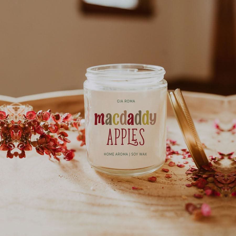 Mac Apple Candle - My American Goods