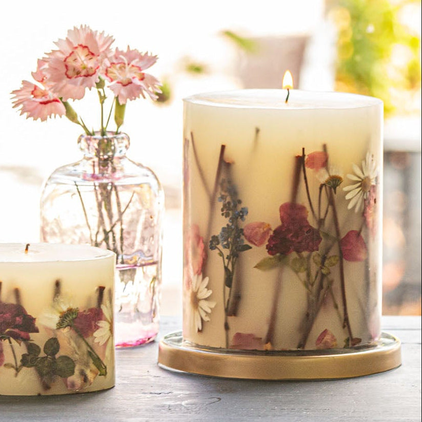 Accent Botanical Candle - Apricot Rose